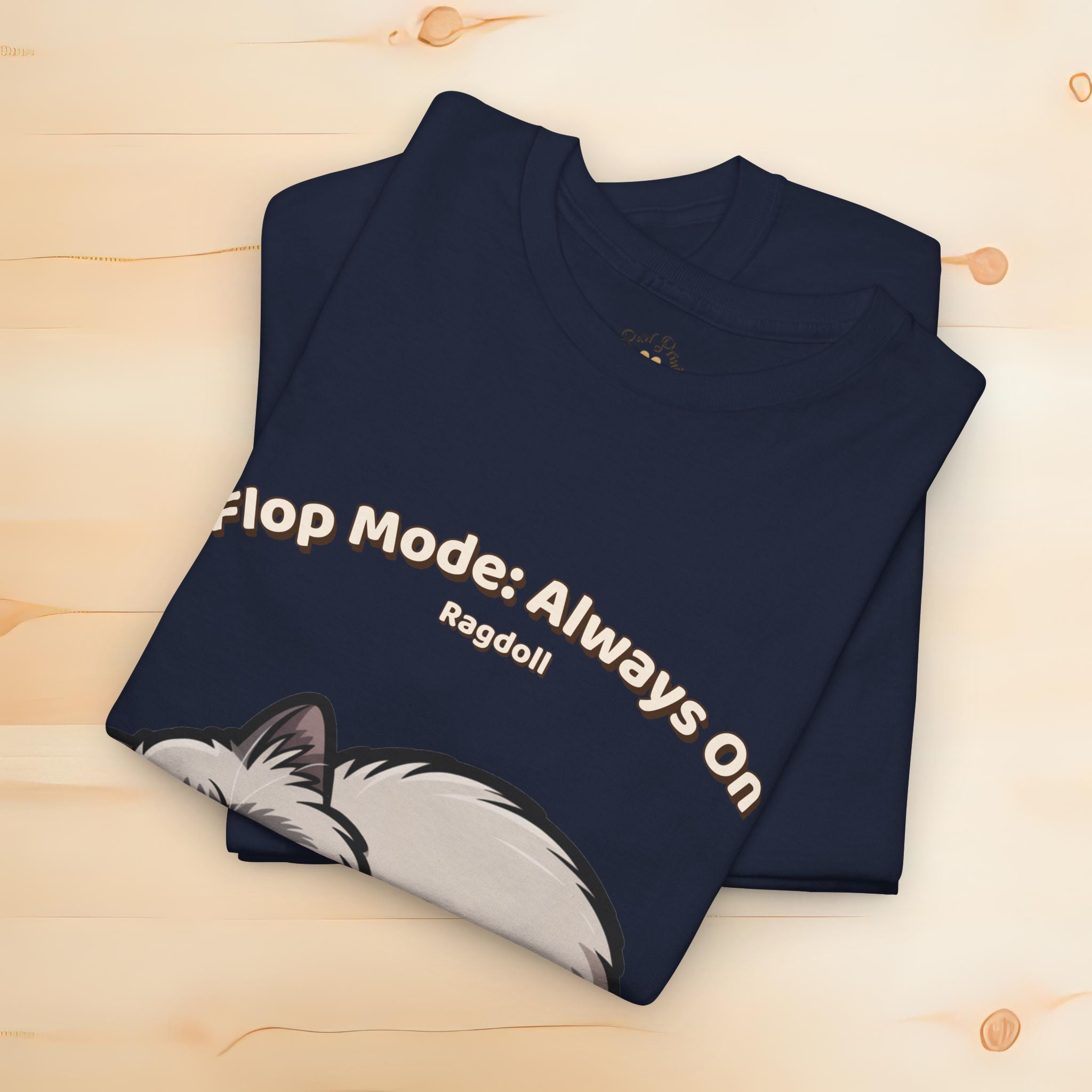Unisex T-Shirt – Flop Mode: Always On: Ragdoll Everyday Moments Edition