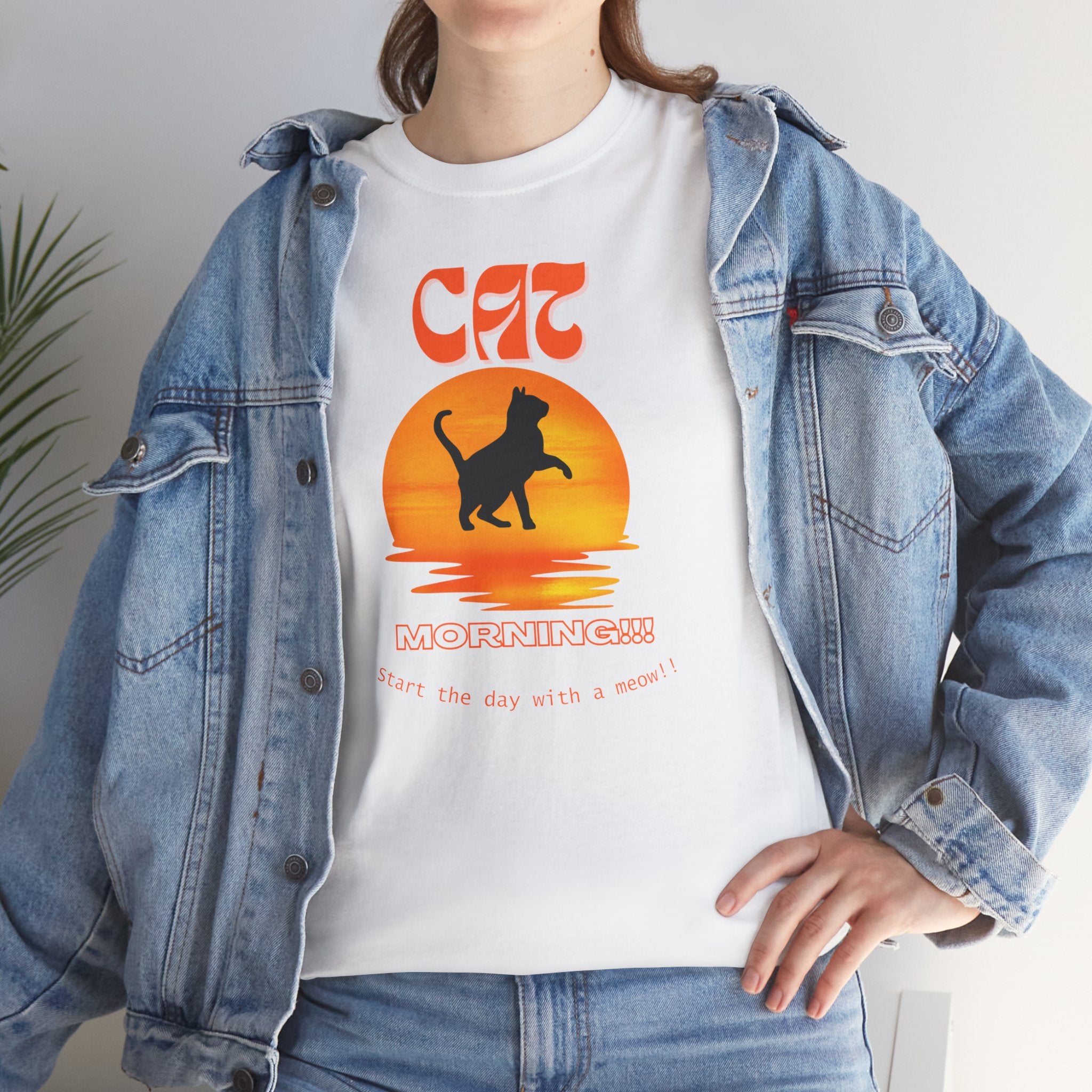 Unisex - Cat Morning T-Shirt