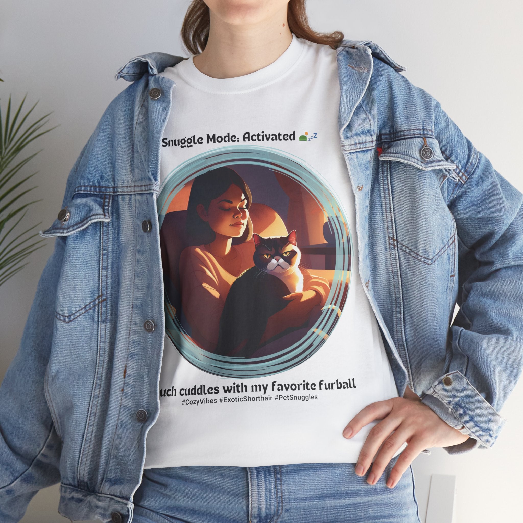Women's - Snuggle Mode Activated: Exotic Shorthair T-Shirt