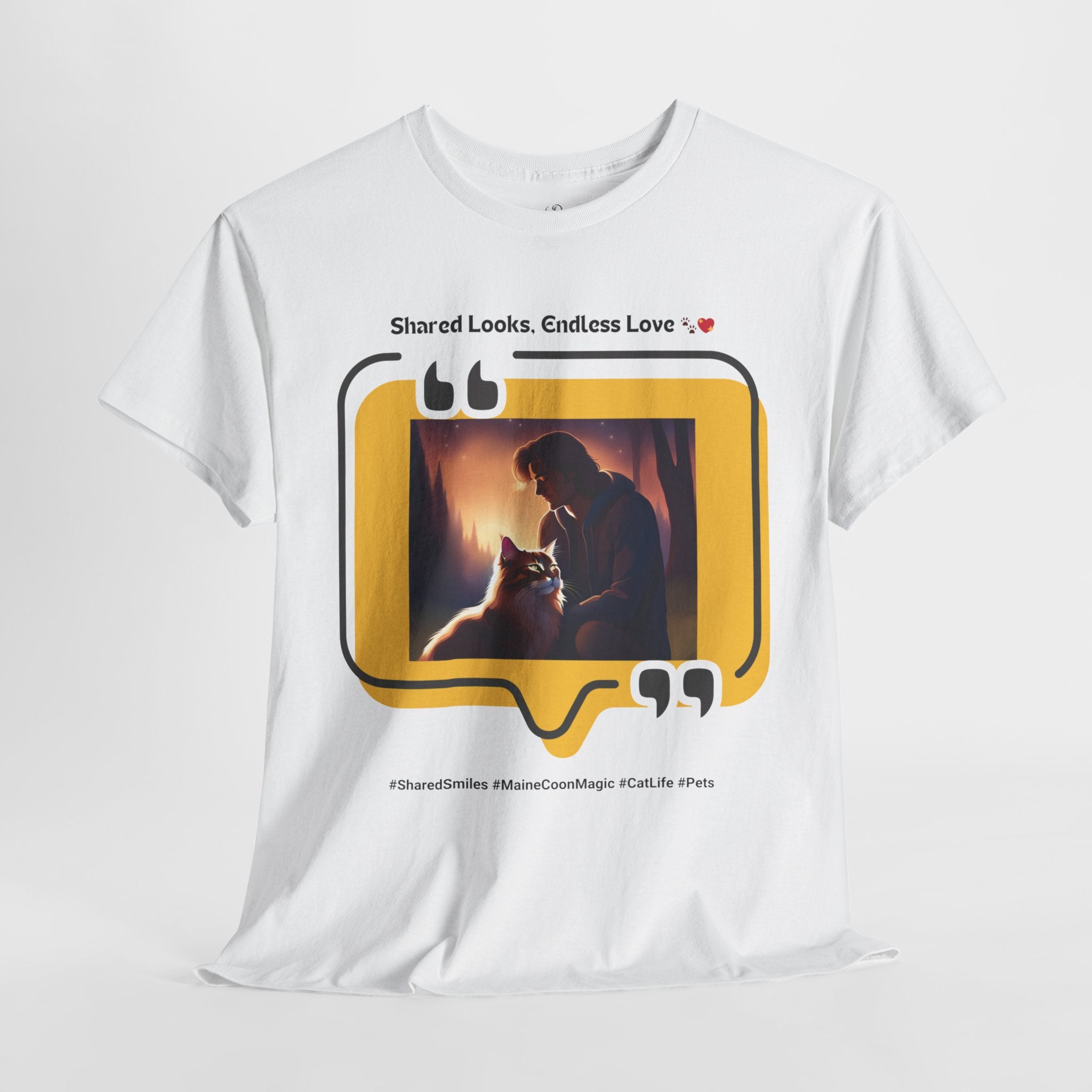 Men's - Shared Looks, Endless Love: Maine Coon Magic T-Shirt
