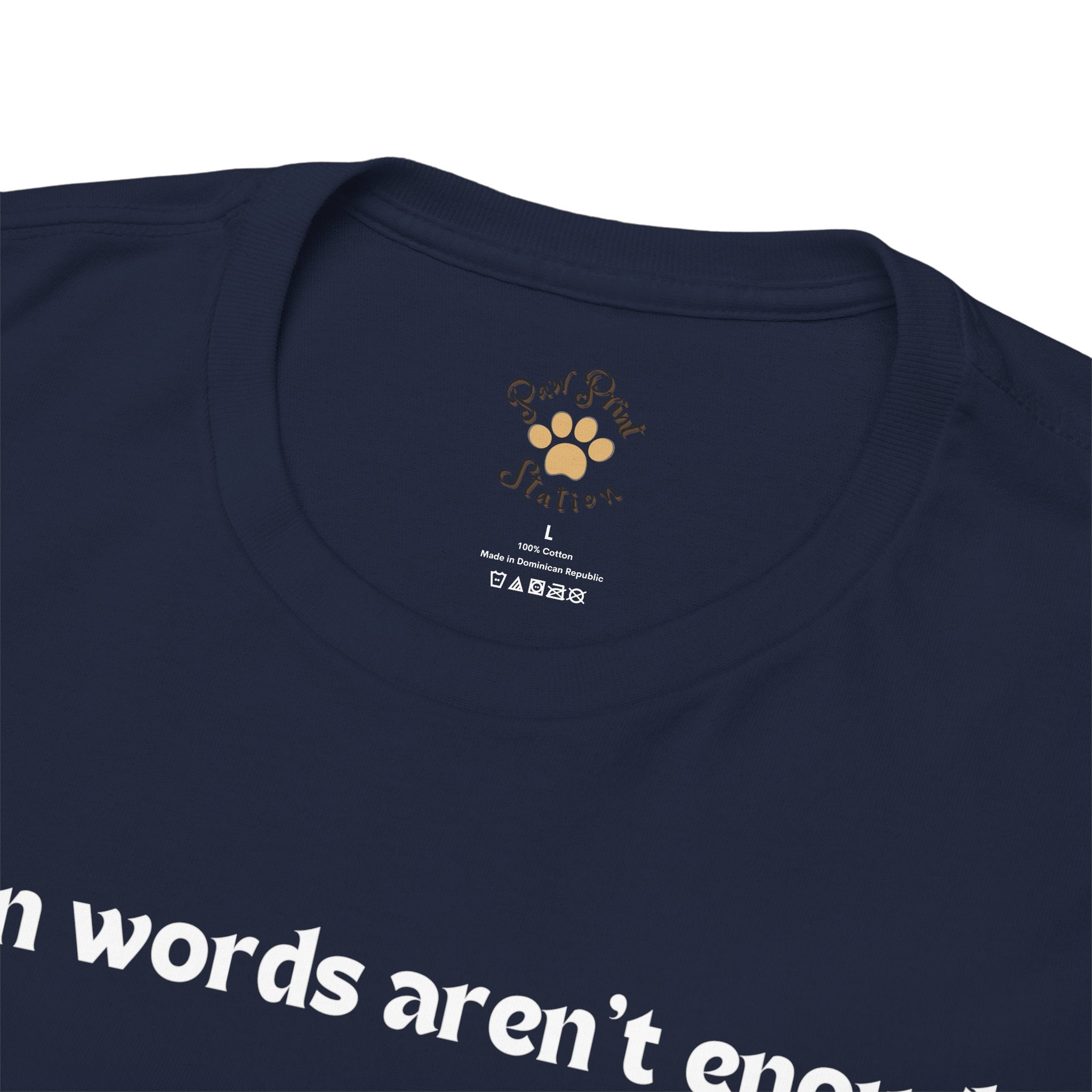 Men's - When Words Aren't Enough: Aussie Love T-Shirt