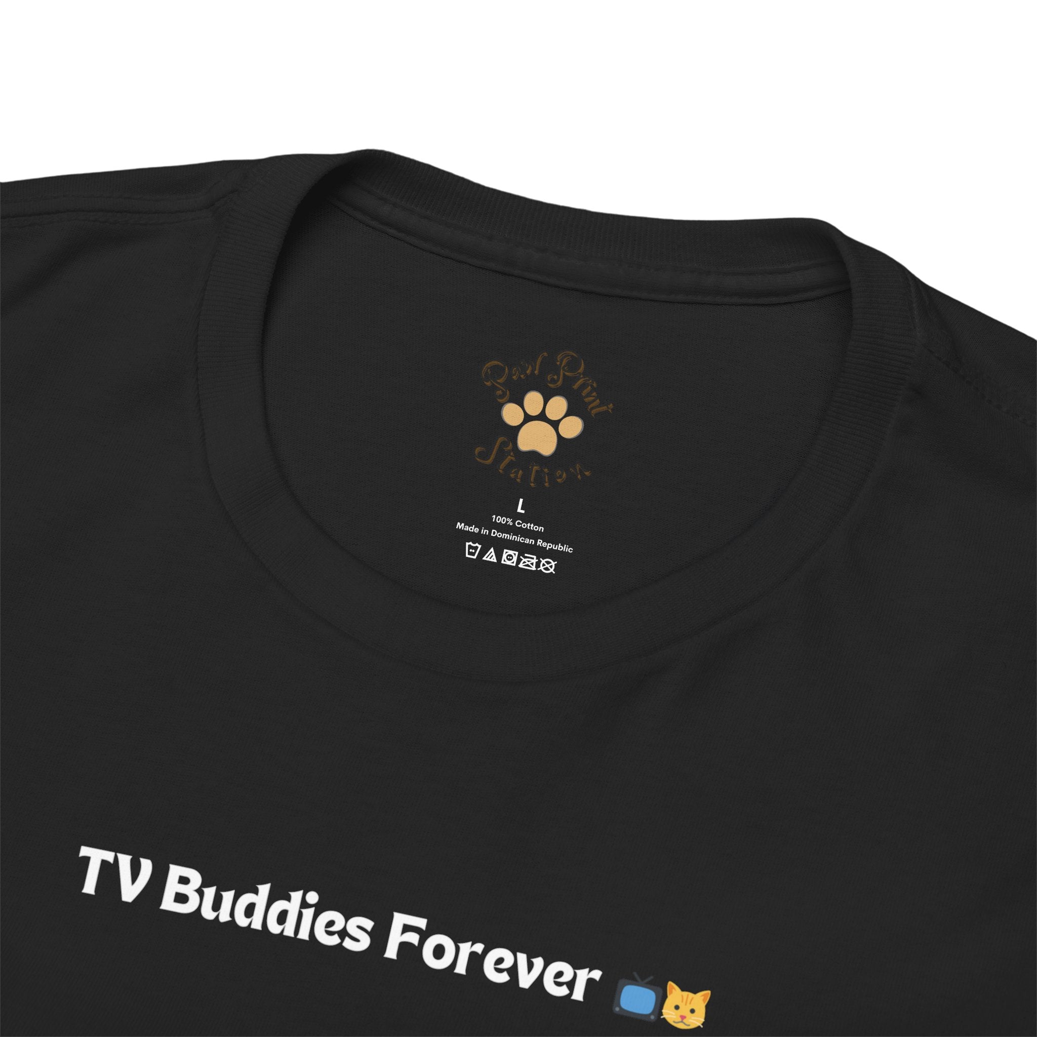 Men's - TV Buddies Forever: Exotic Shorthair Love T-Shirt