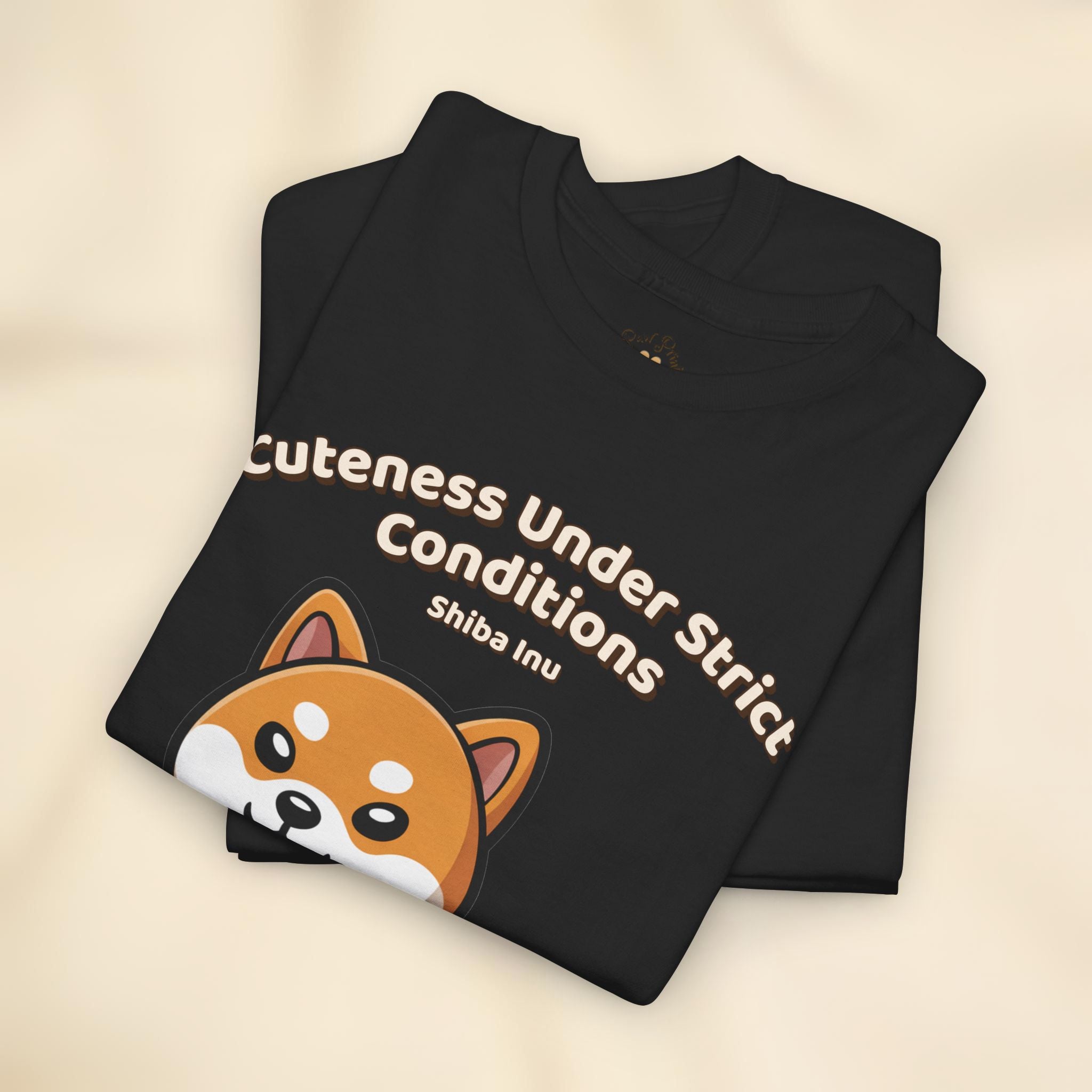 Unisex T-Shirt – Cuteness Under Strict Conditions: Shiba Inu Everyday Moments Edition