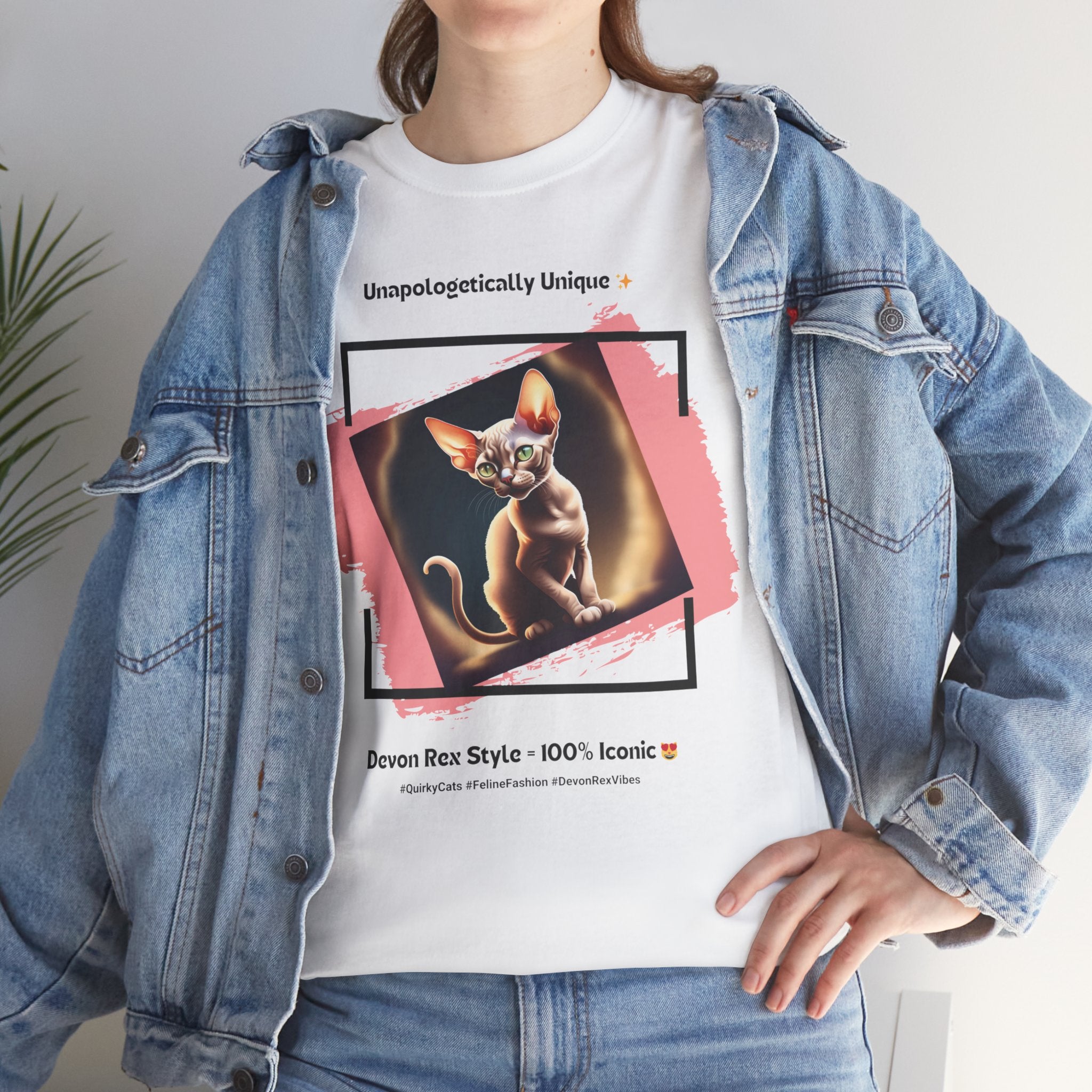 Unisex - Unapologetically Unique: Devon Rex Style T-Shirt