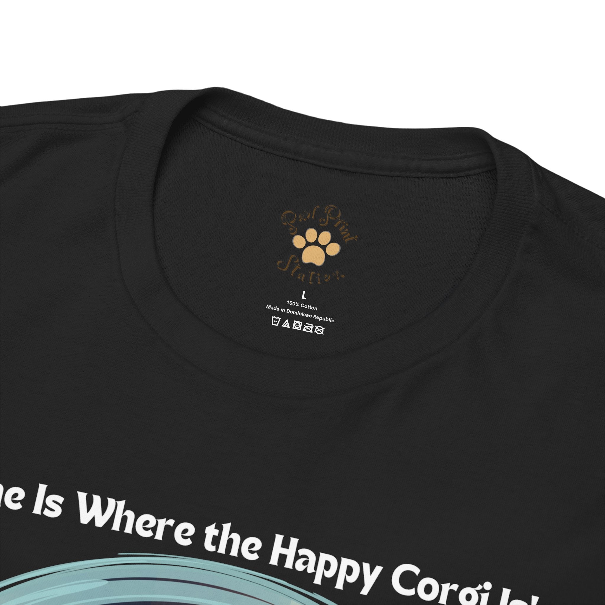 Unisex - Home Is Where the Happy Corgi Is! T-Shirt