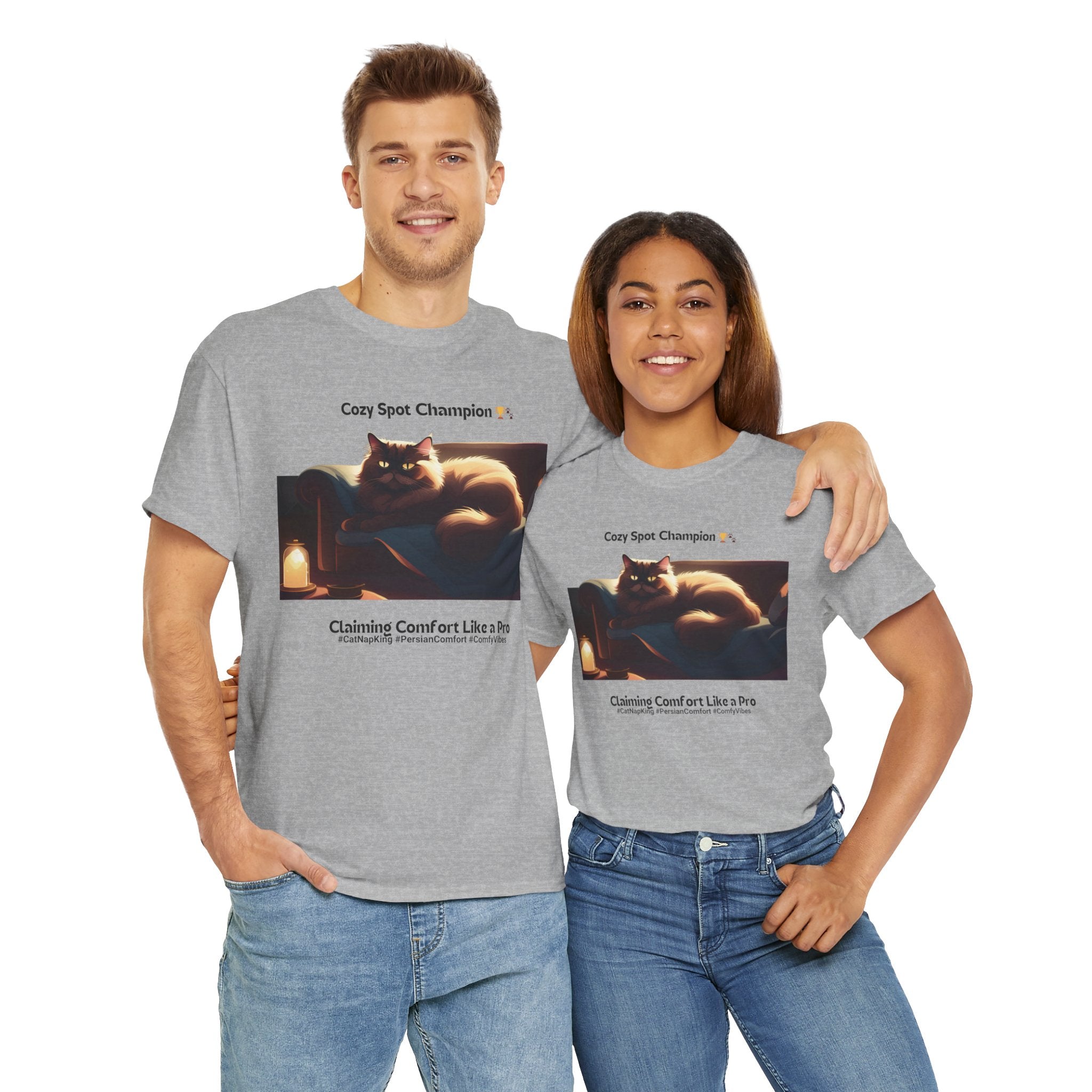 Unisex - Cozy Spot Champion: Persian Comfort T-Shirt