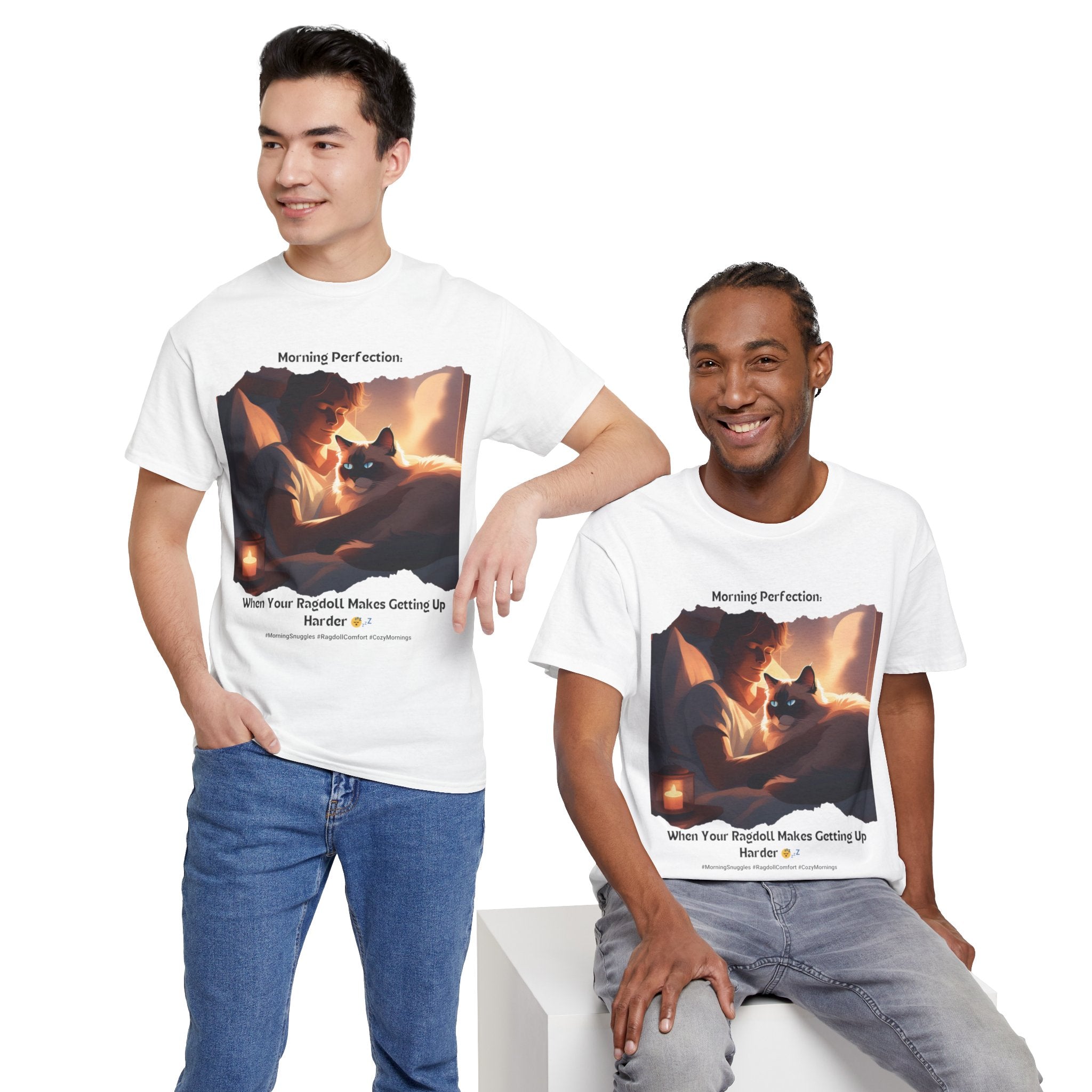 Men's - Ragdoll: The Snuggle Bug: Ragdoll T-Shirt