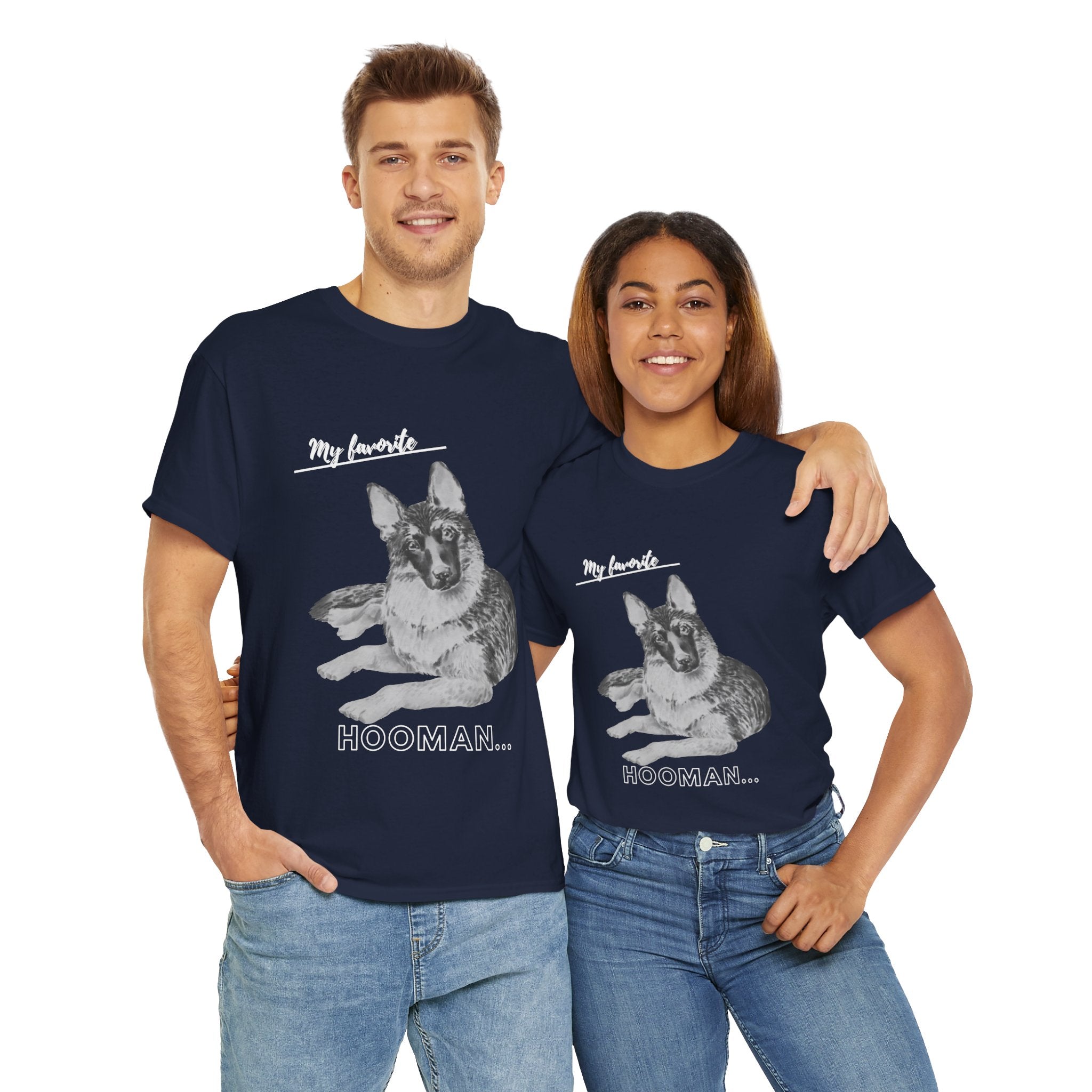 Unisex - My Favorite Hooman German Shepherd T-Shirt