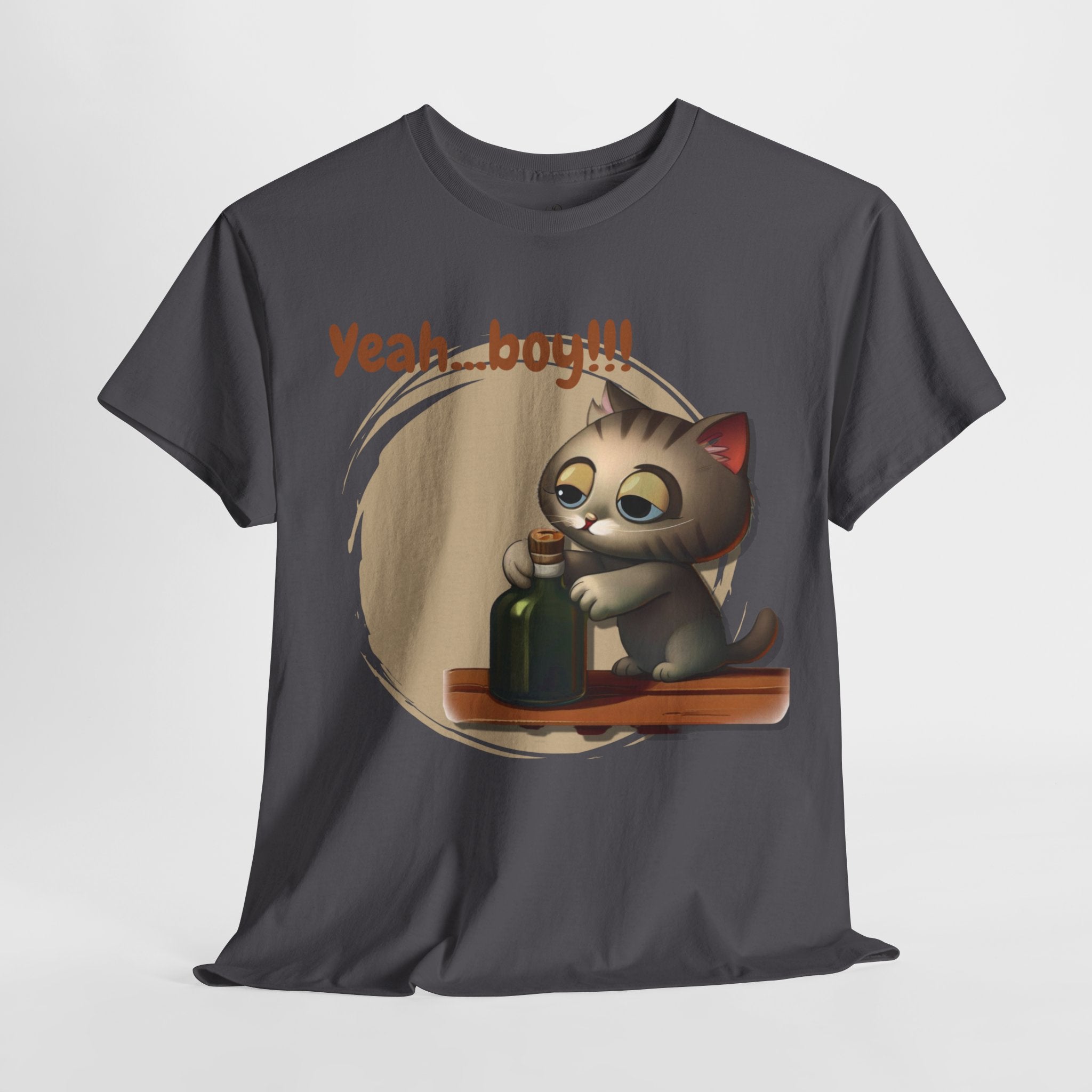 Unisex “Mischievous Meow” T-Shirt – Little Rascal Kitty, Feline Lover Gift