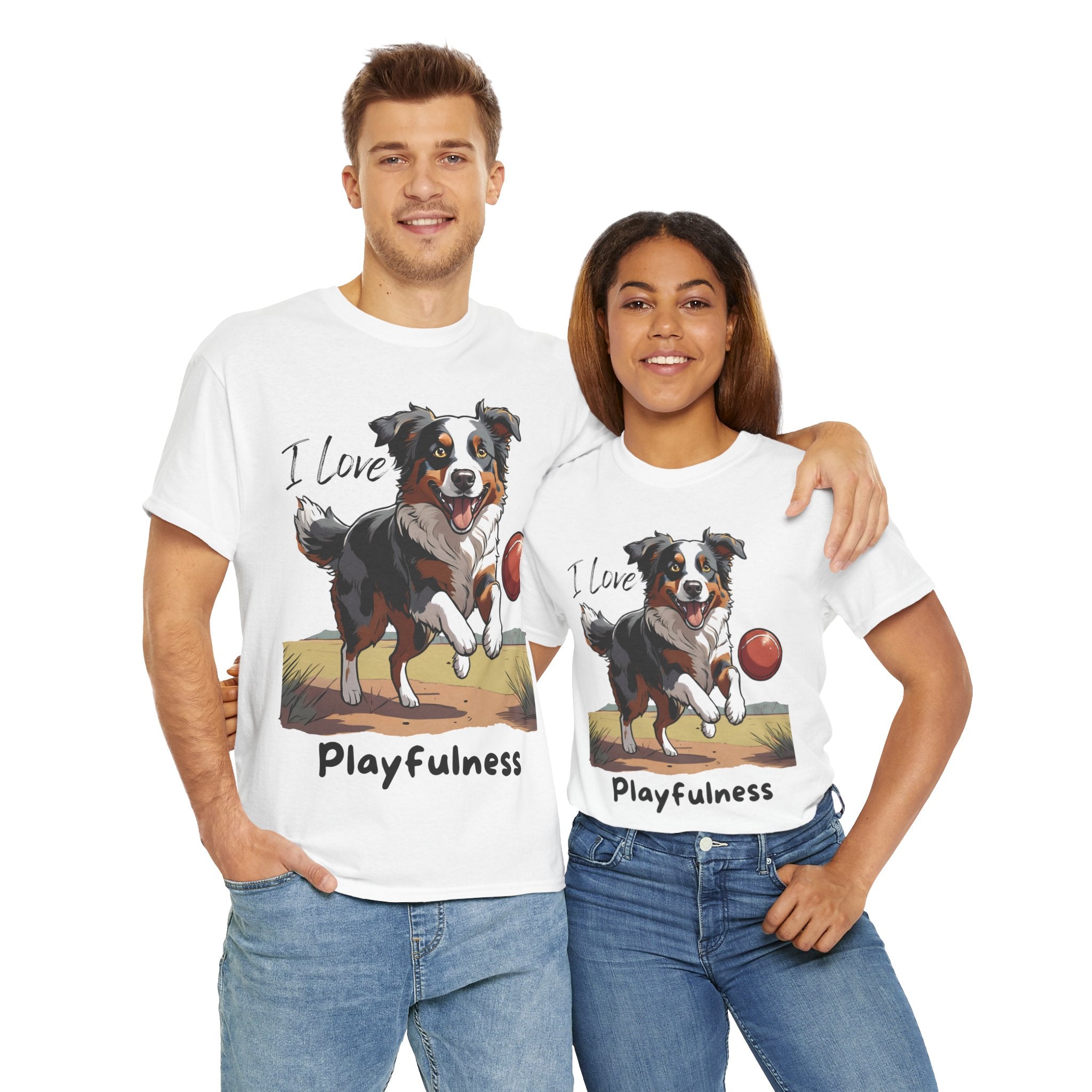 Unisex - Aussie Adventures: A Playful Tribute to Your Furry Friend