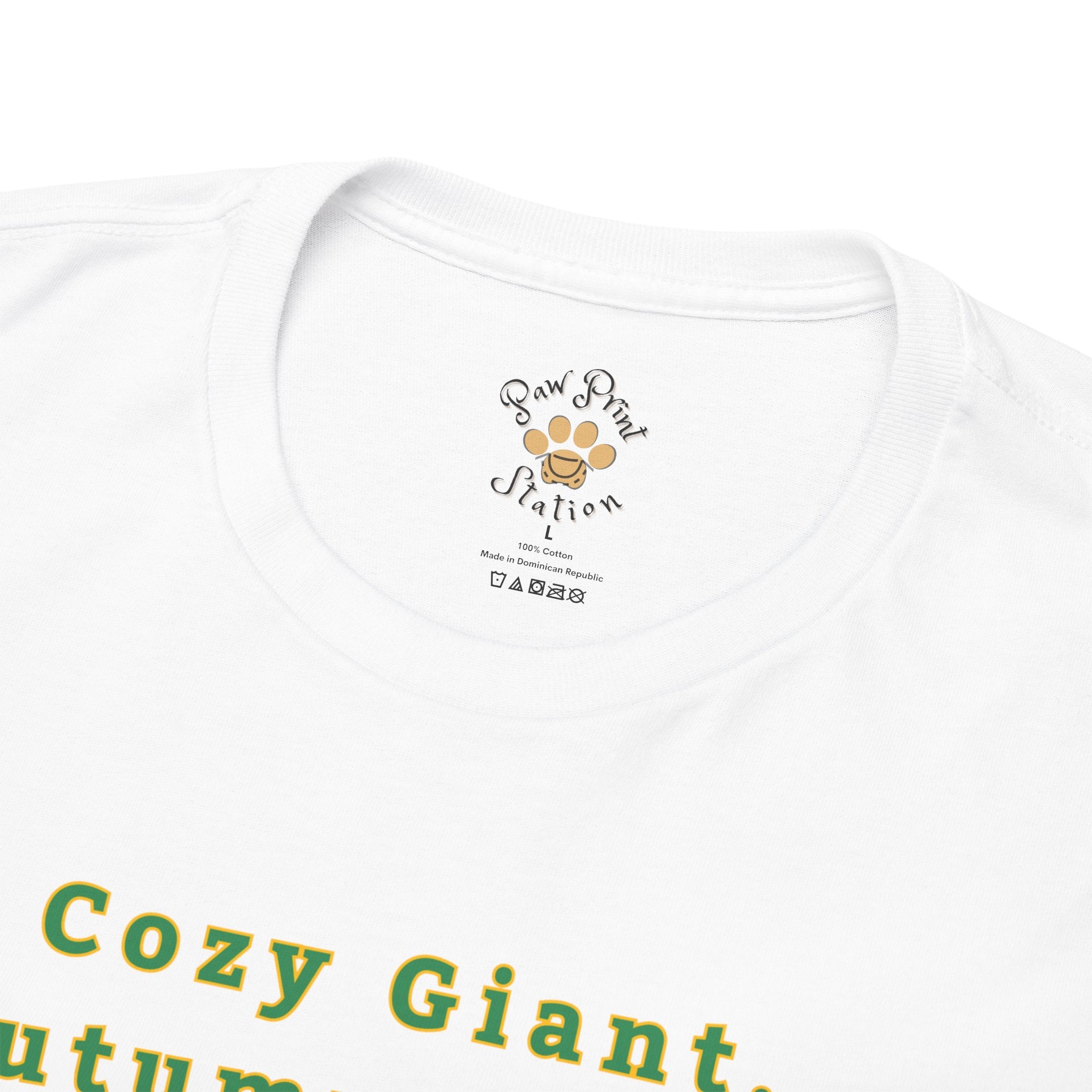 Unisex T-Shirt – Cozy Giant, Autumn Nights: Maine Coon Cat Shirt