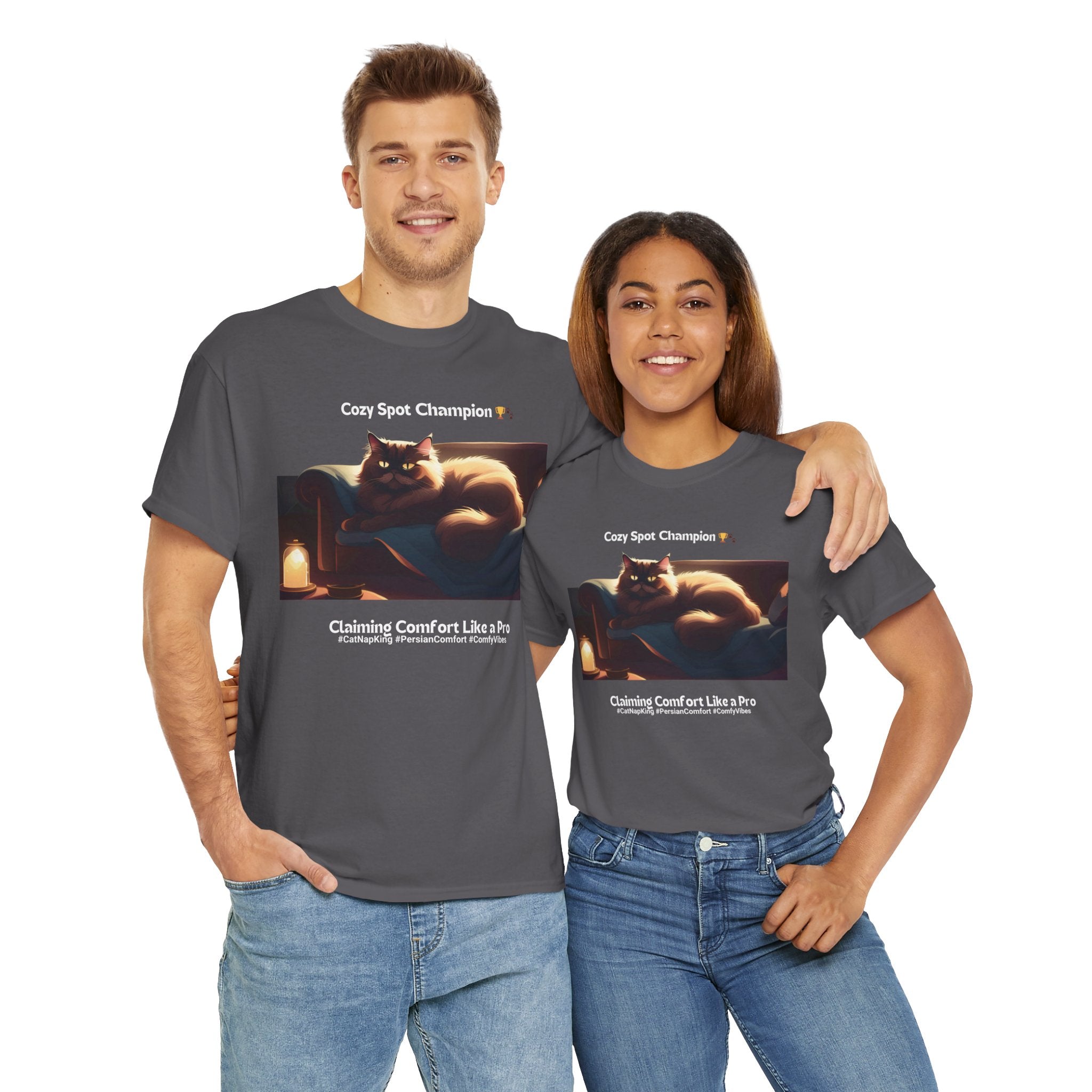Unisex - Cozy Spot Champion: Persian Comfort T-Shirt