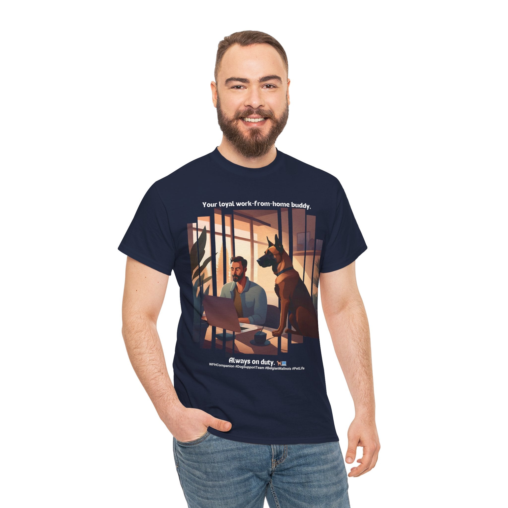 Men's - WFH Guardian: Belgian Malinois T-Shirt