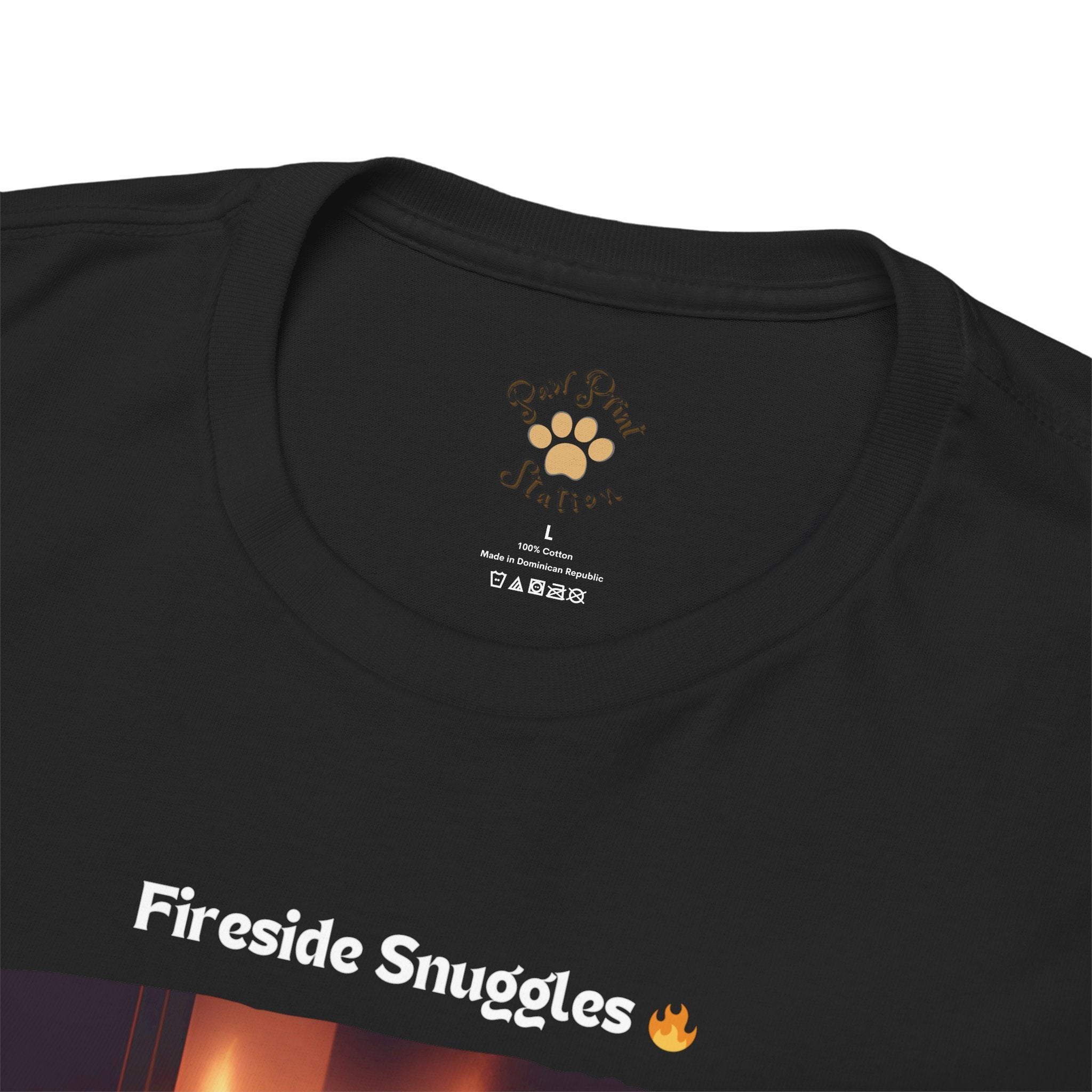 Women's - Fireside Snuggles with Devon Rex T-Shirt