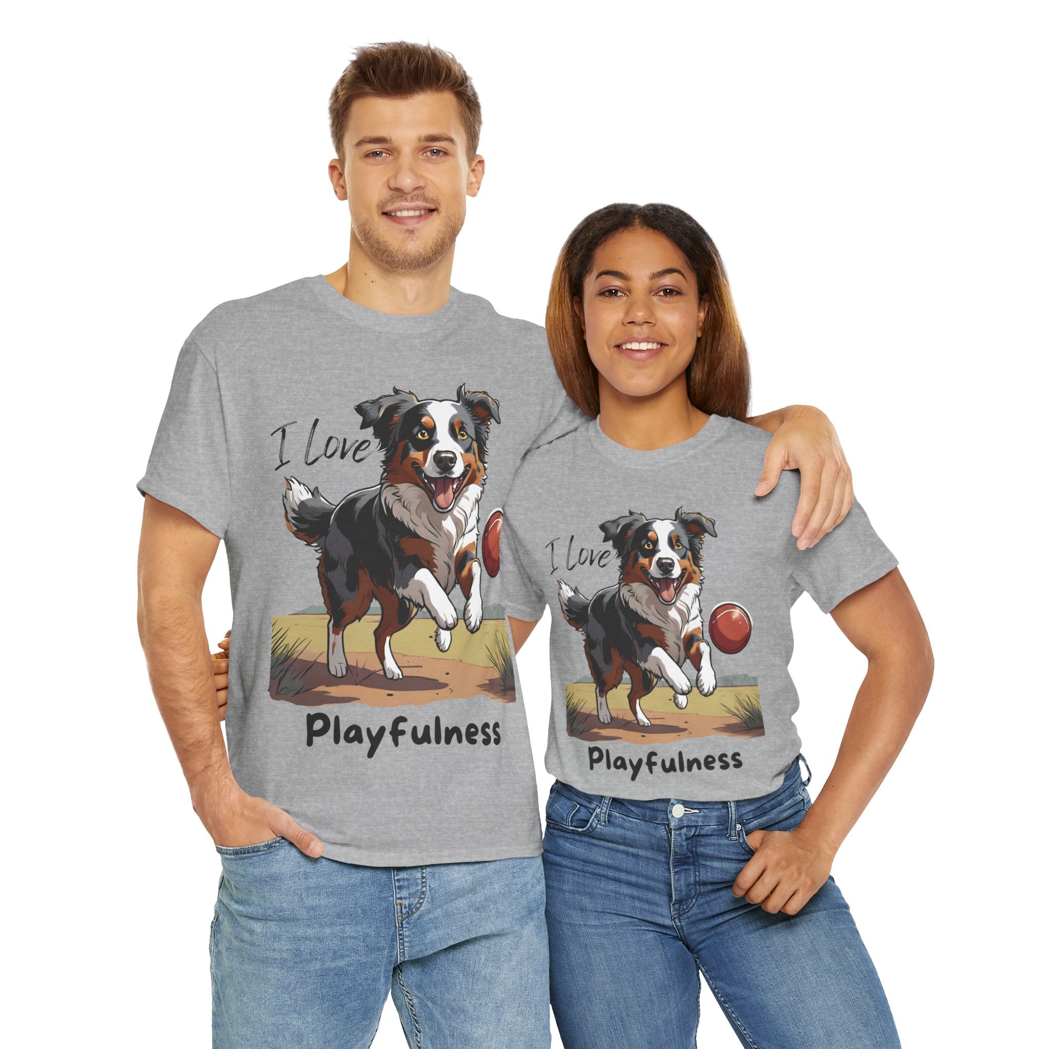Unisex - Aussie Adventures: A Playful Tribute to Your Furry Friend