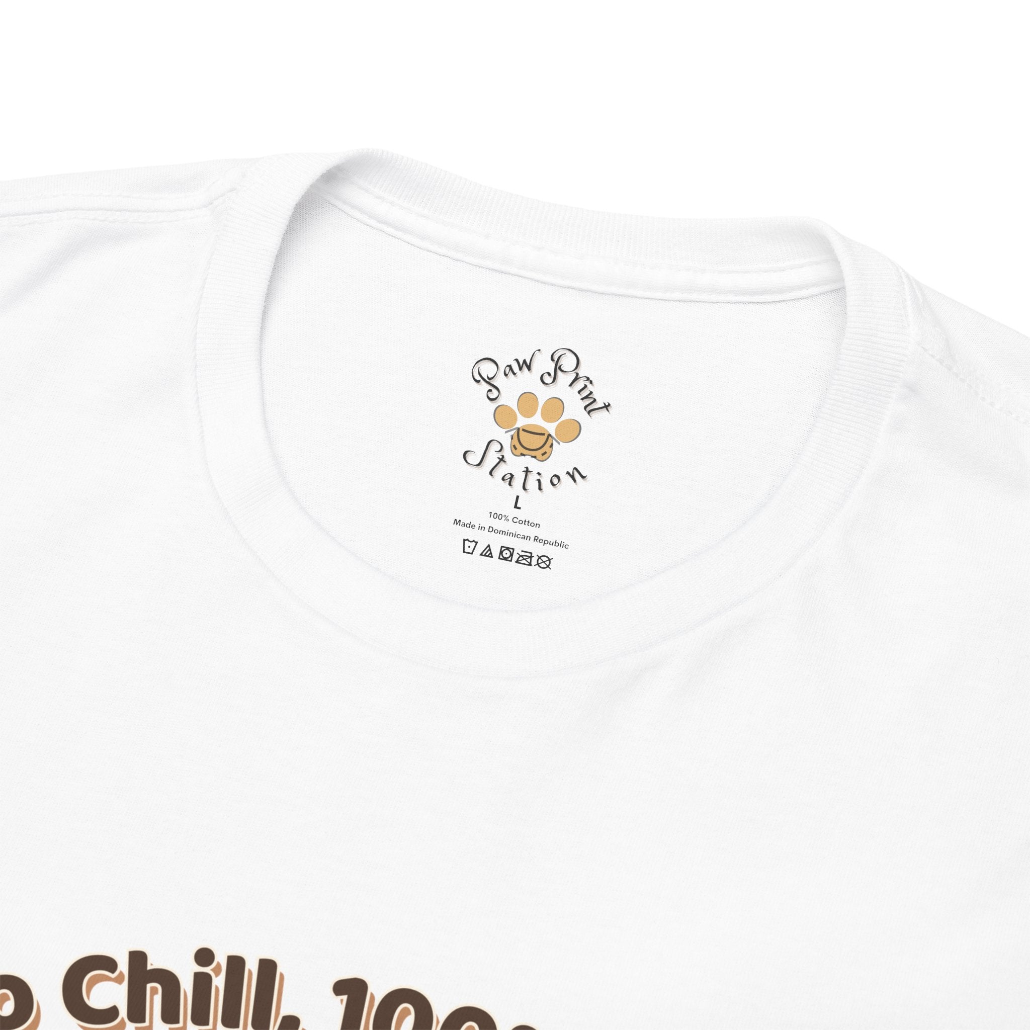 Unisex T-Shirt – Zero Chill, 100% Charm: Dachshund Everyday Moments Edition