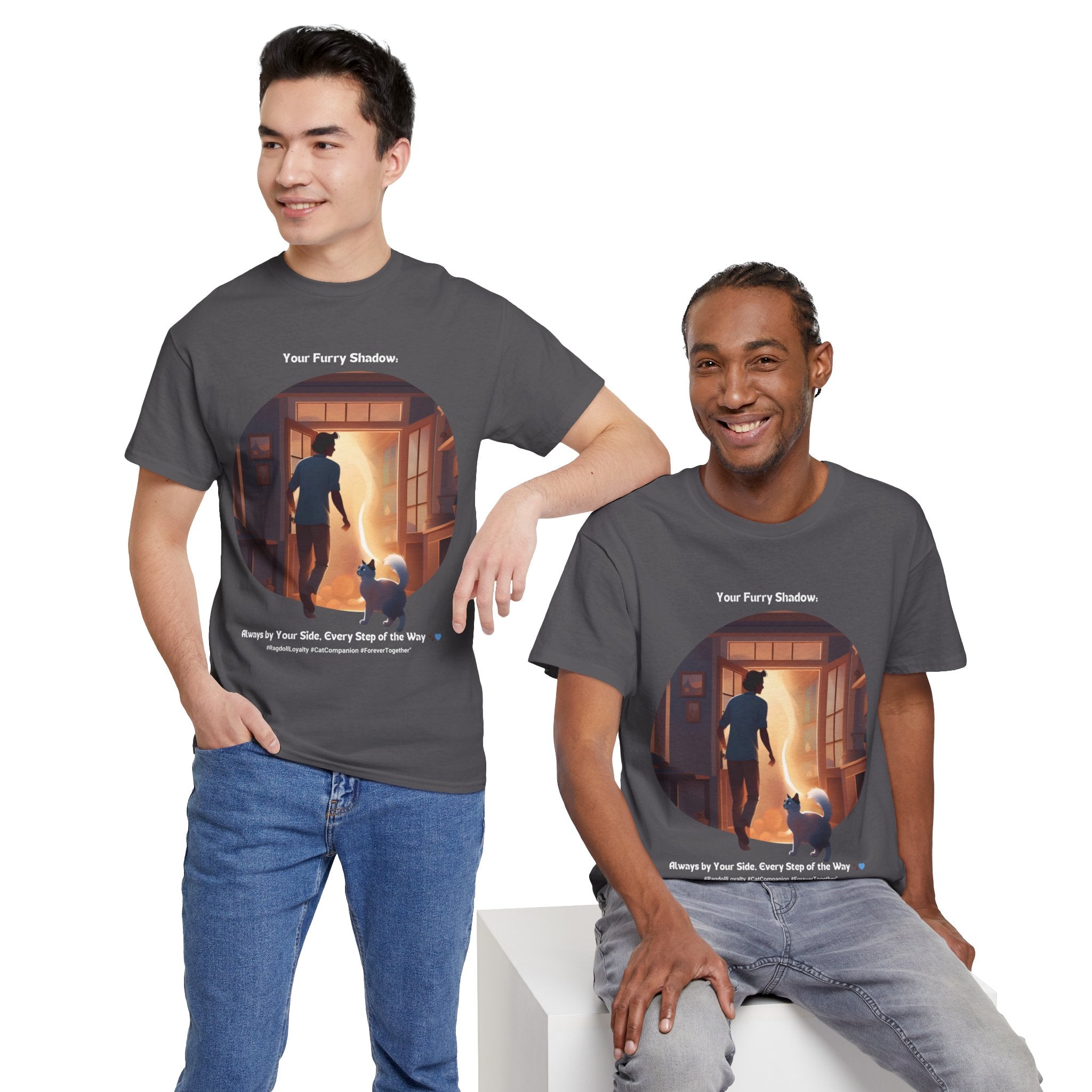 Men's - Always by Your Side: Ragdoll T-Shirt