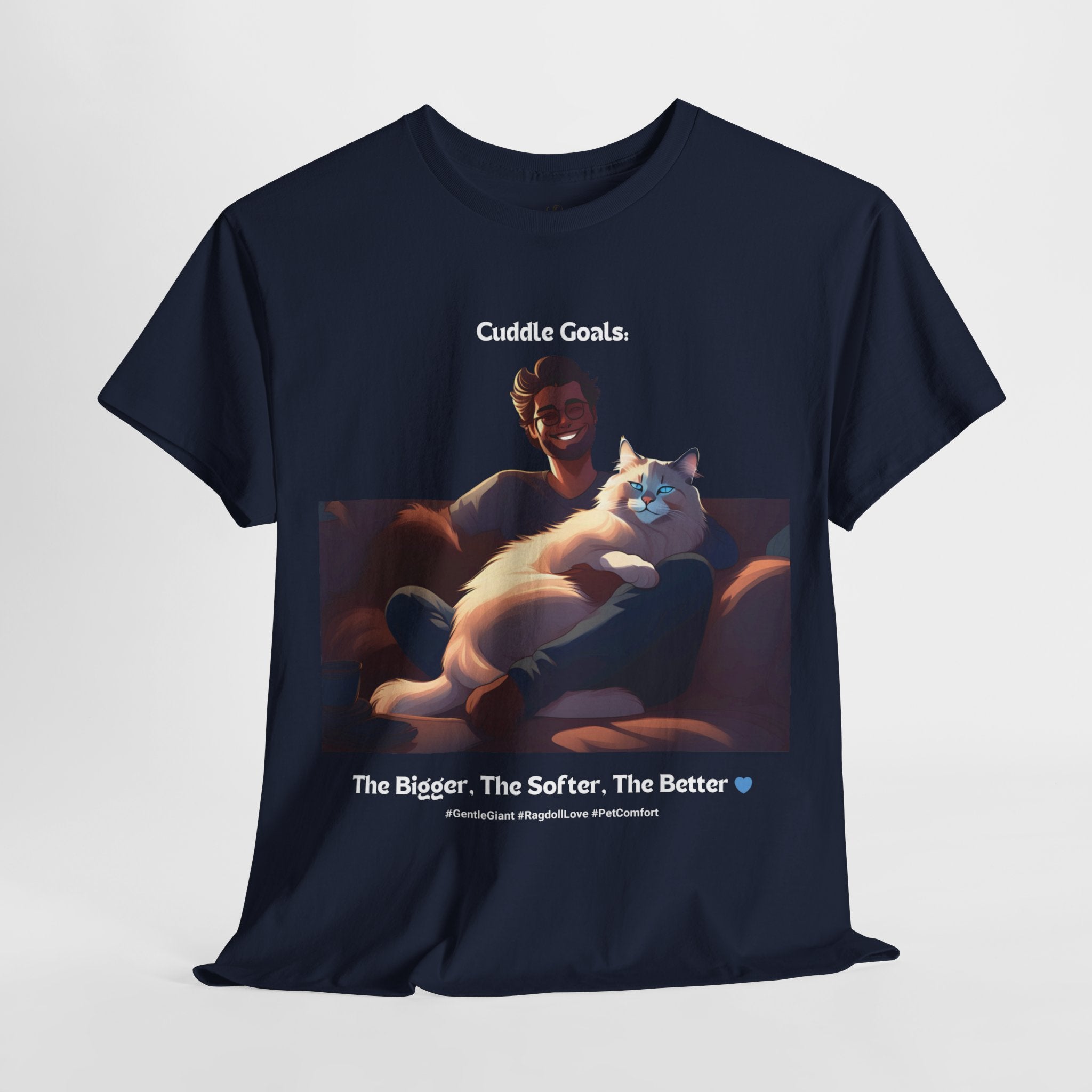 Men's - Cuddle Goals: Ragdoll Love T-Shirt