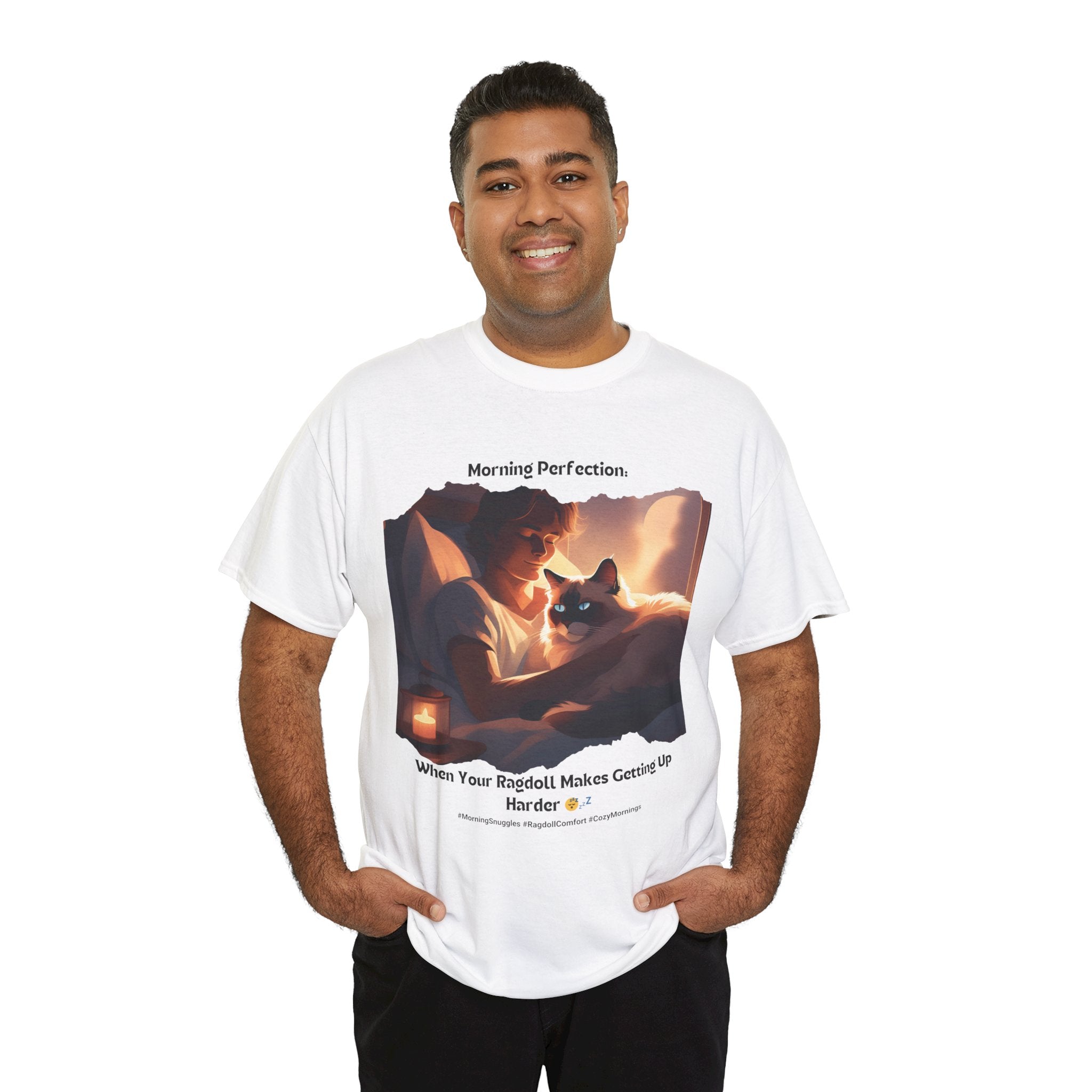 Men's - Ragdoll: The Snuggle Bug: Ragdoll T-Shirt