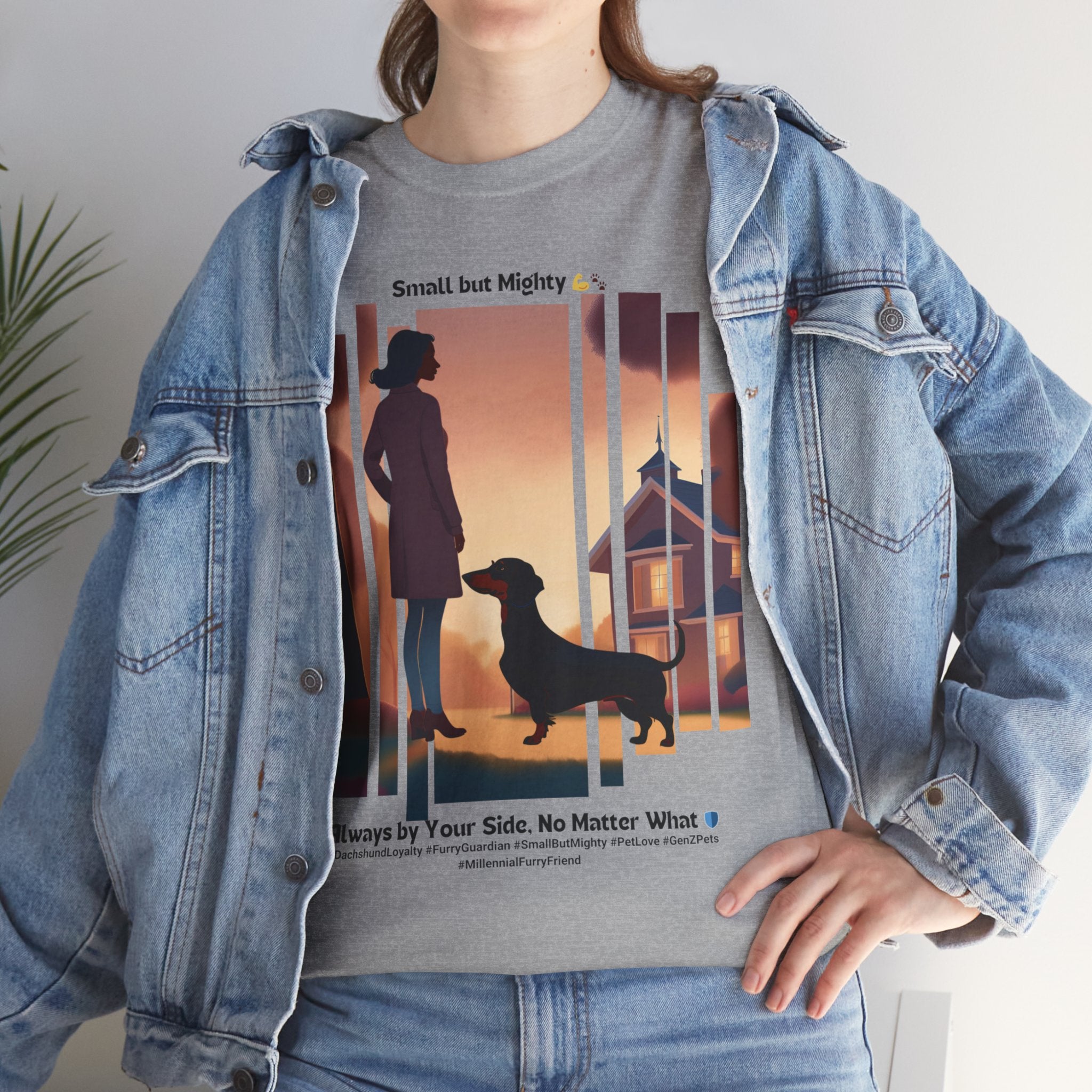 Women's - Small but Mighty: Dachshund Loyalty T-Shirt