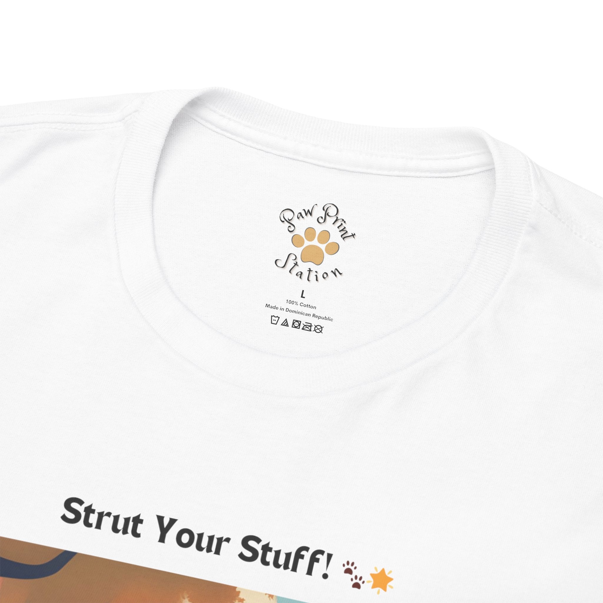 Men's - Stylish Pup: Boston Terrier Fashion T-Shirt