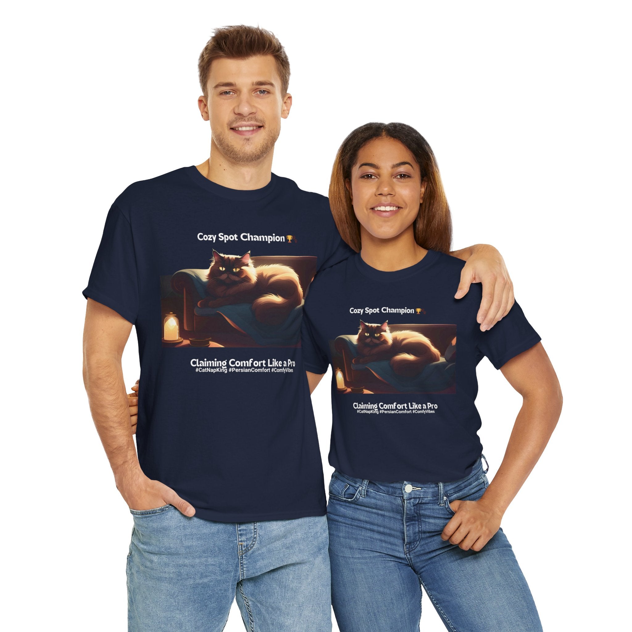 Unisex - Cozy Spot Champion: Persian Comfort T-Shirt