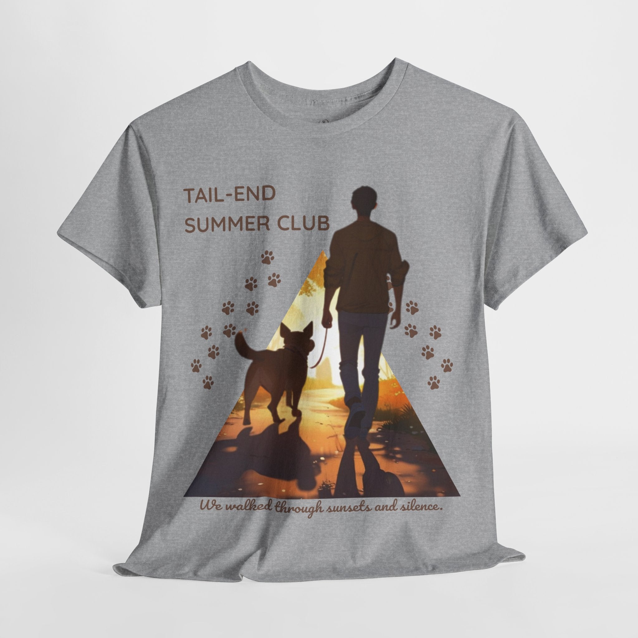 Men's “Tail-End Summer Club” Pet Parent T-Shirt – Sentimental Dog Lover Tee