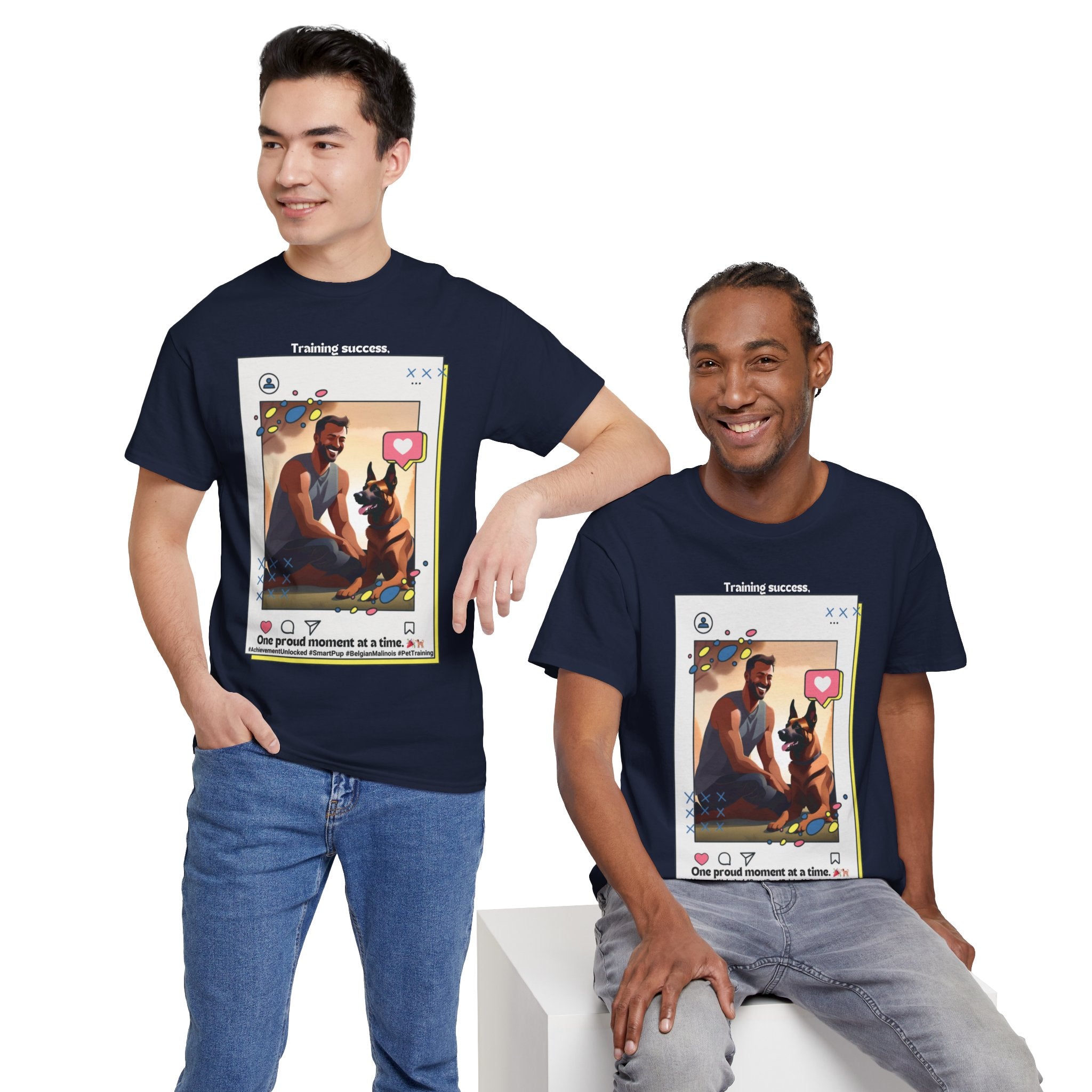 Men's - Training Success: Belgian Malinois T-Shirt