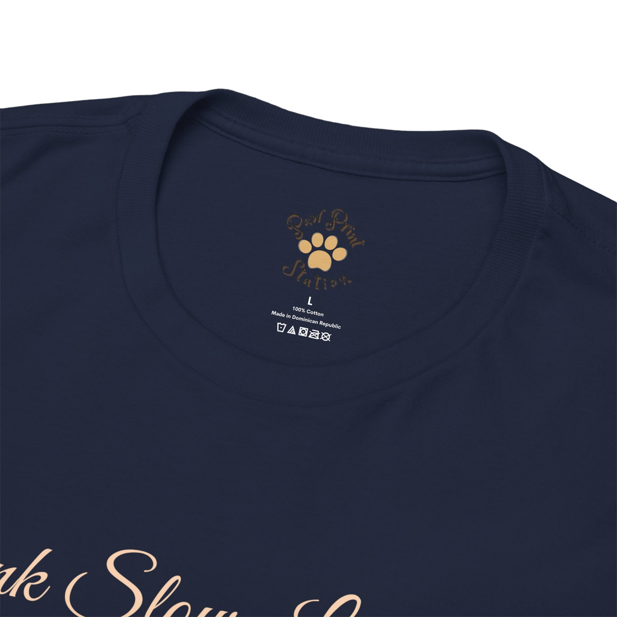 Unisex “Blink Slow, Love Long” Persian Cat T-Shirt – Sentimental Cat Lover Tee