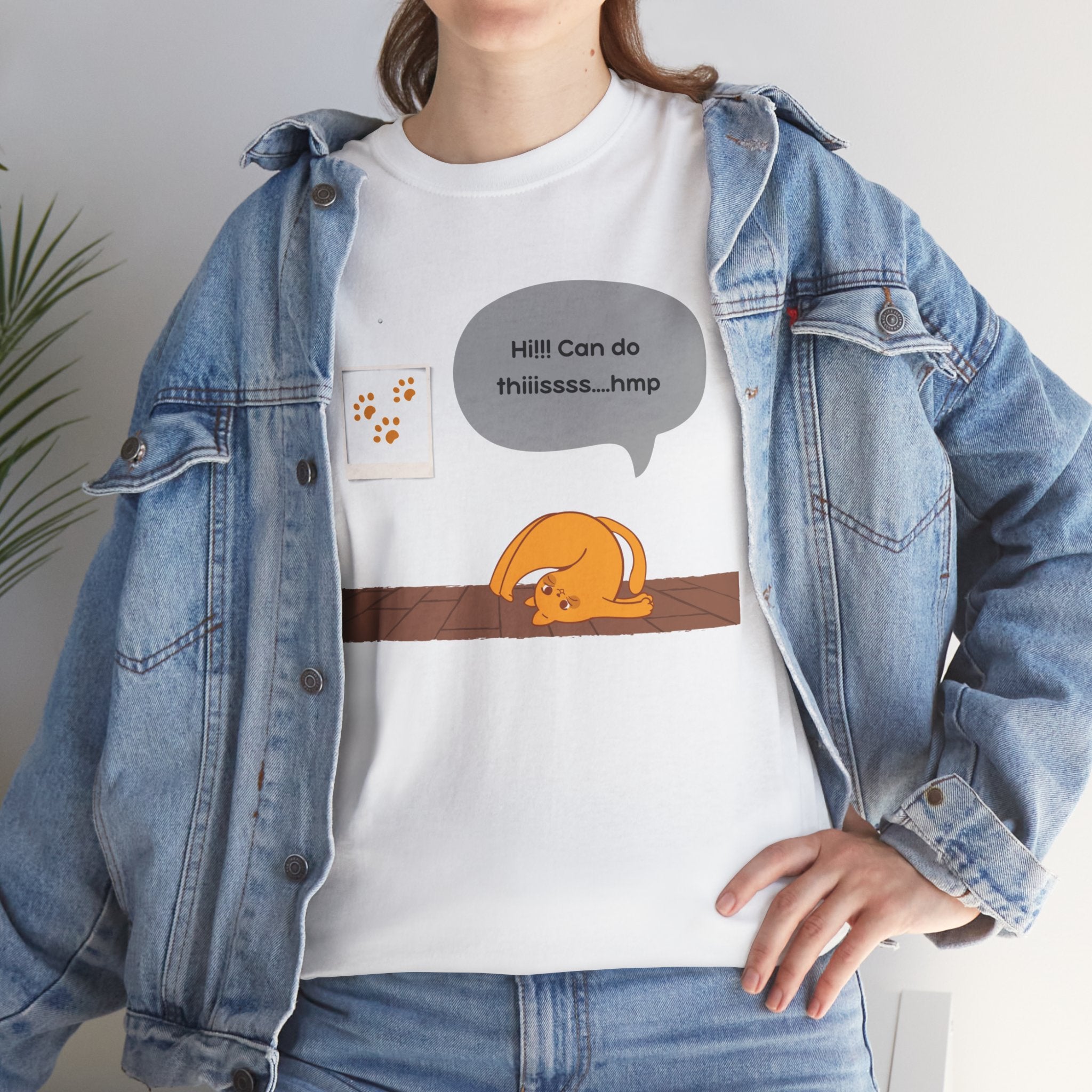 Unisex “Cat Yoga Master” T-Shirt – Stretch & Purr, Feline Lover Gift