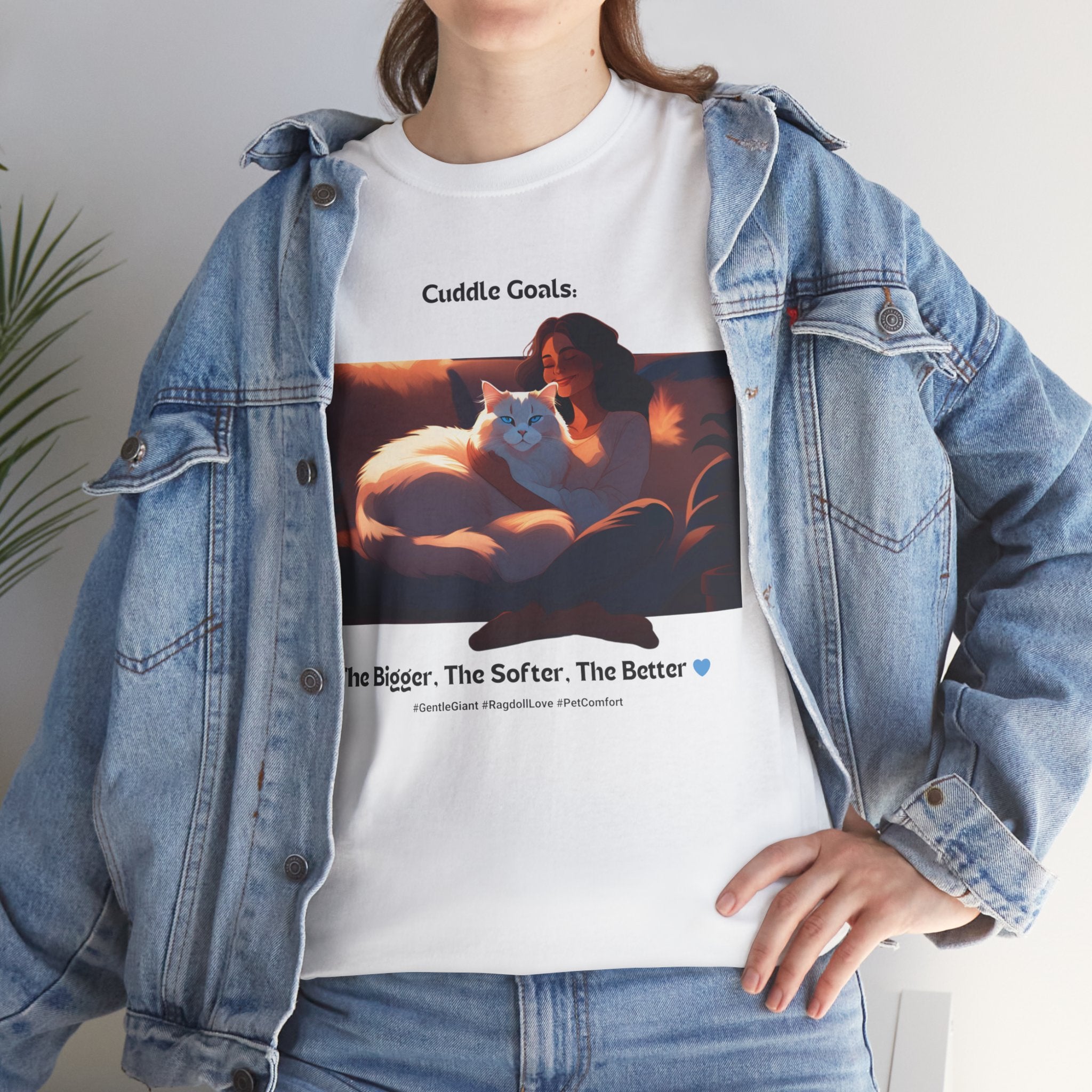 Women's - Cuddle Goals: Ragdoll Love T-Shirt