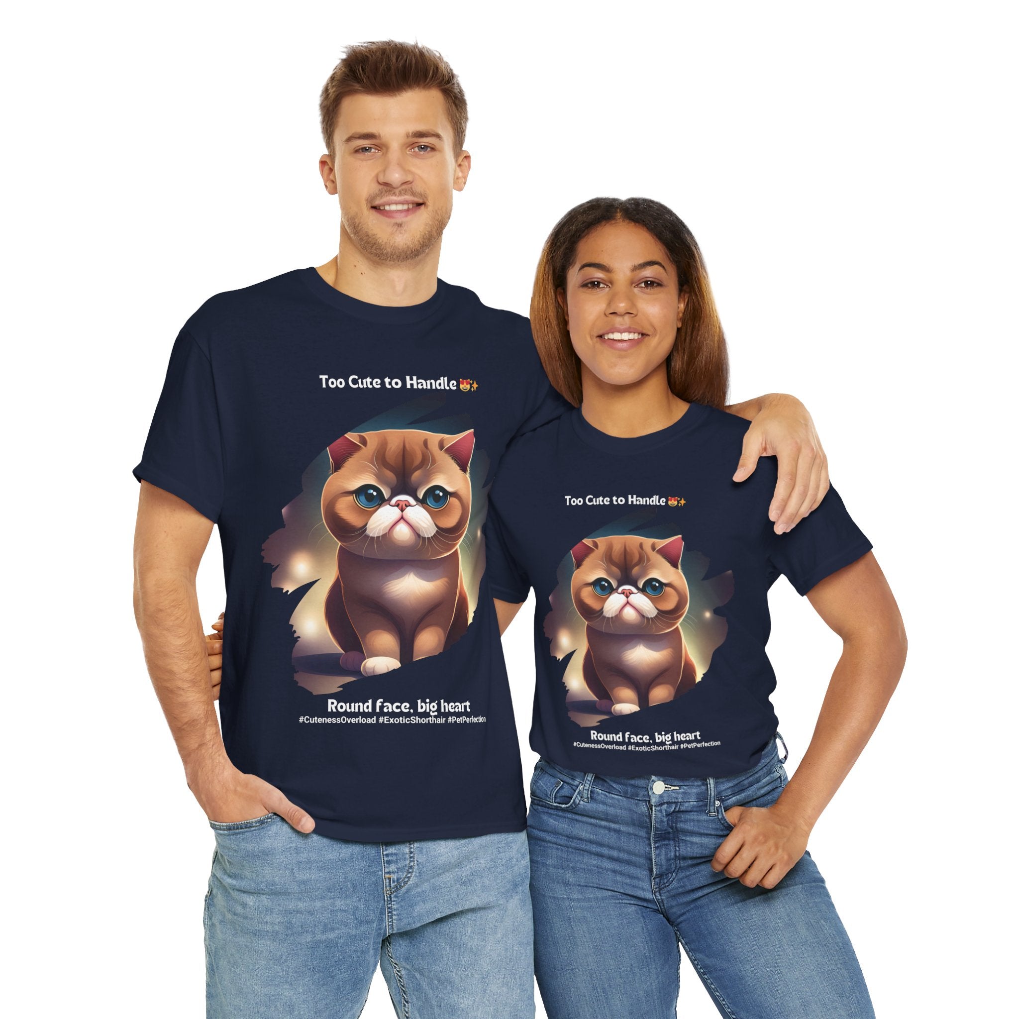 Unisex - Irresistible Cuteness: Exotic Shorthair T-Shirt