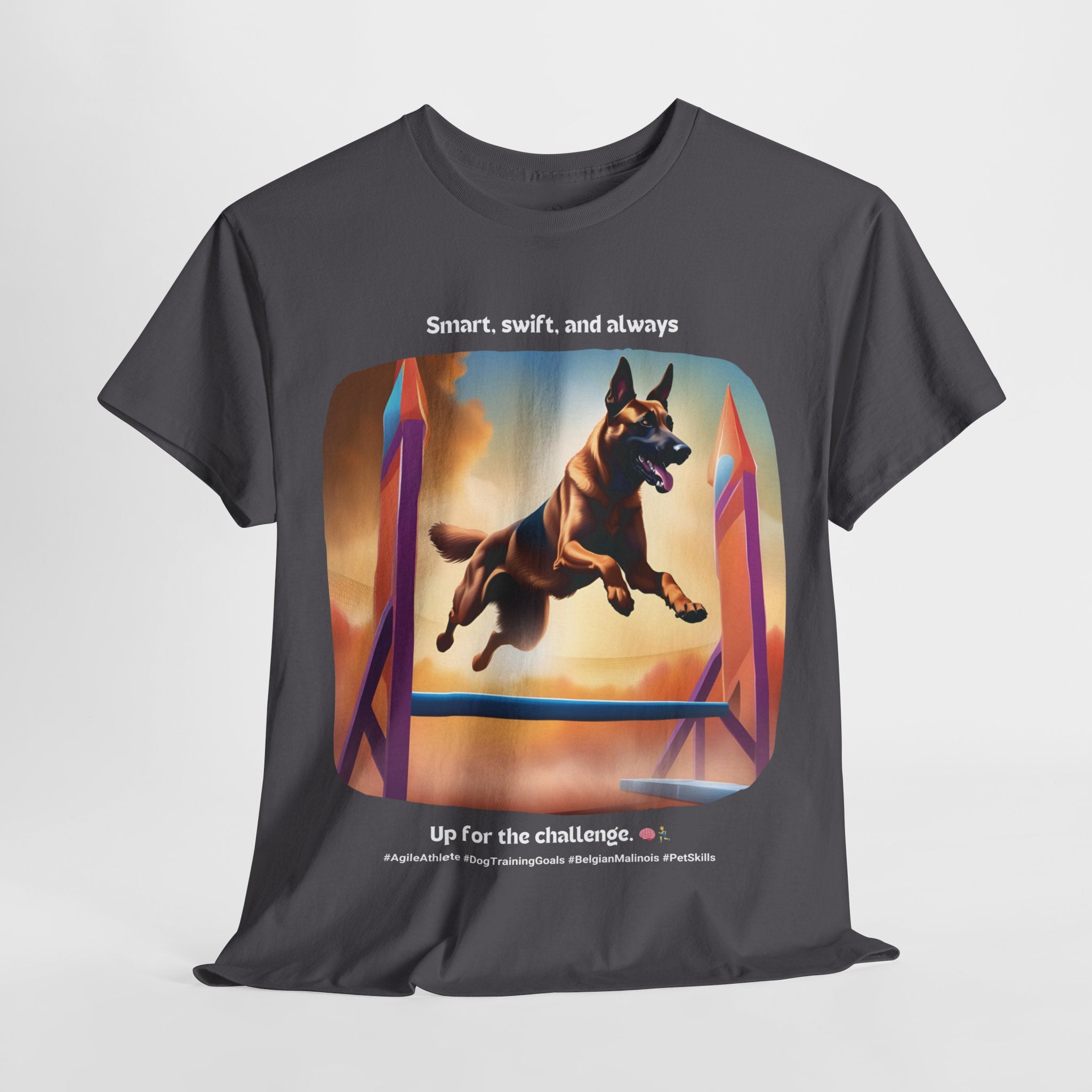 Unisex - Agile Athlete: Belgian Malinois T-Shirt