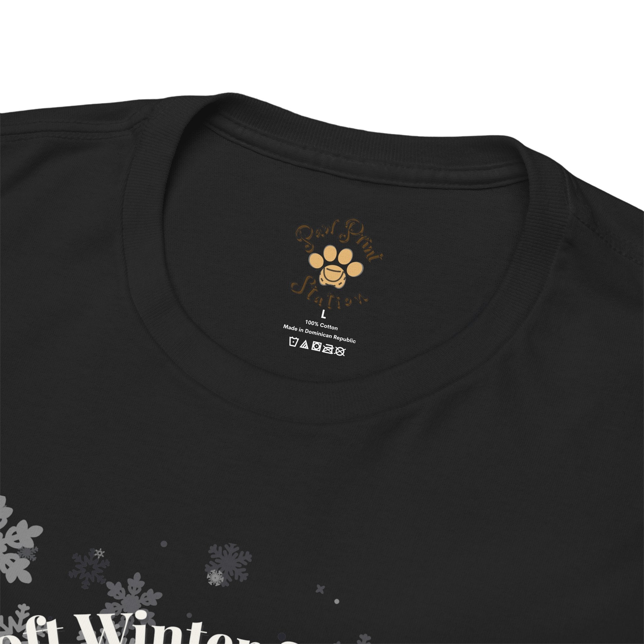 Unisex Personalized T-Shirt – Soft Winter Stillness: Siamese Watercolor Portrait Edition