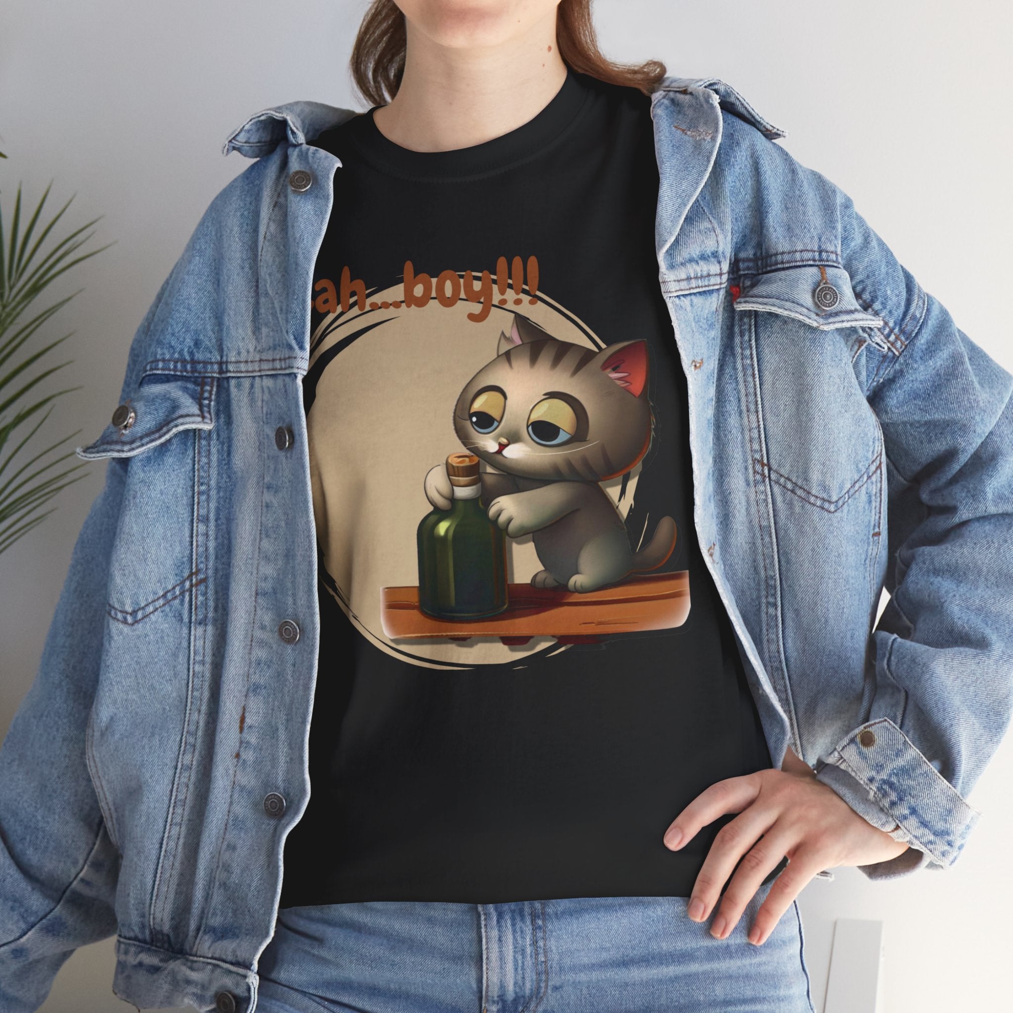Unisex “Mischievous Meow” T-Shirt – Little Rascal Kitty, Feline Lover Gift