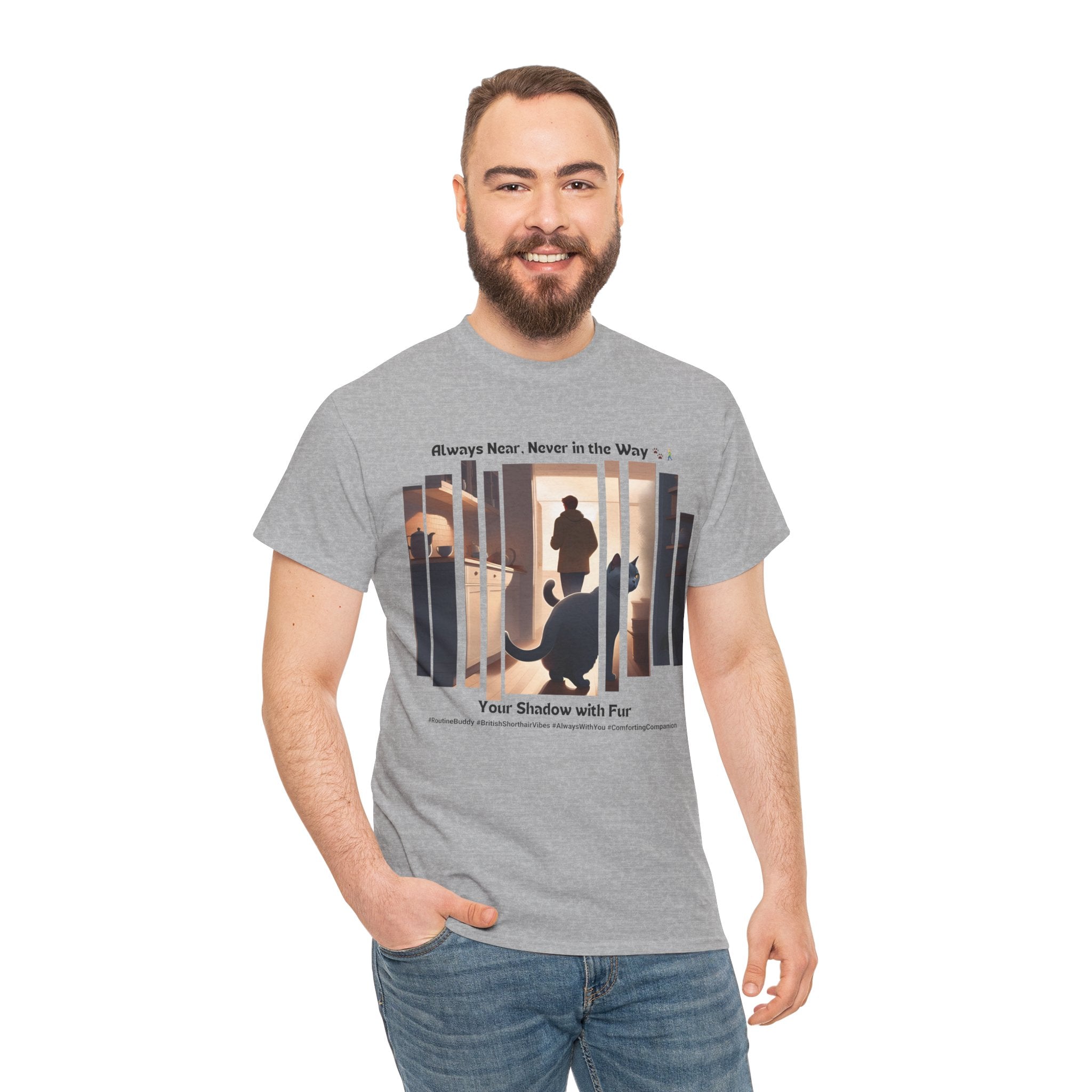 Men's - Routine Buddy: British Shorthair T-Shirt