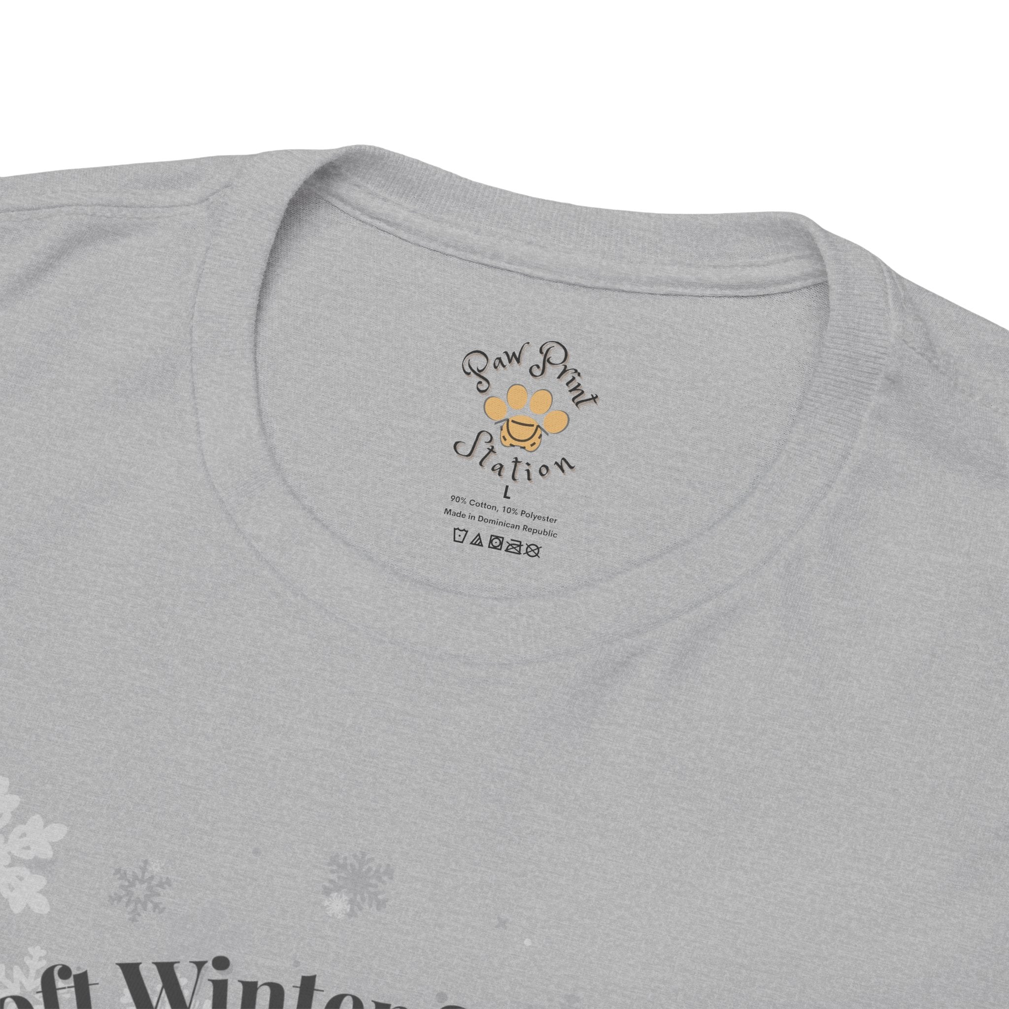 Unisex Personalized T-Shirt – Soft Winter Stillness: Siamese Watercolor Portrait Edition