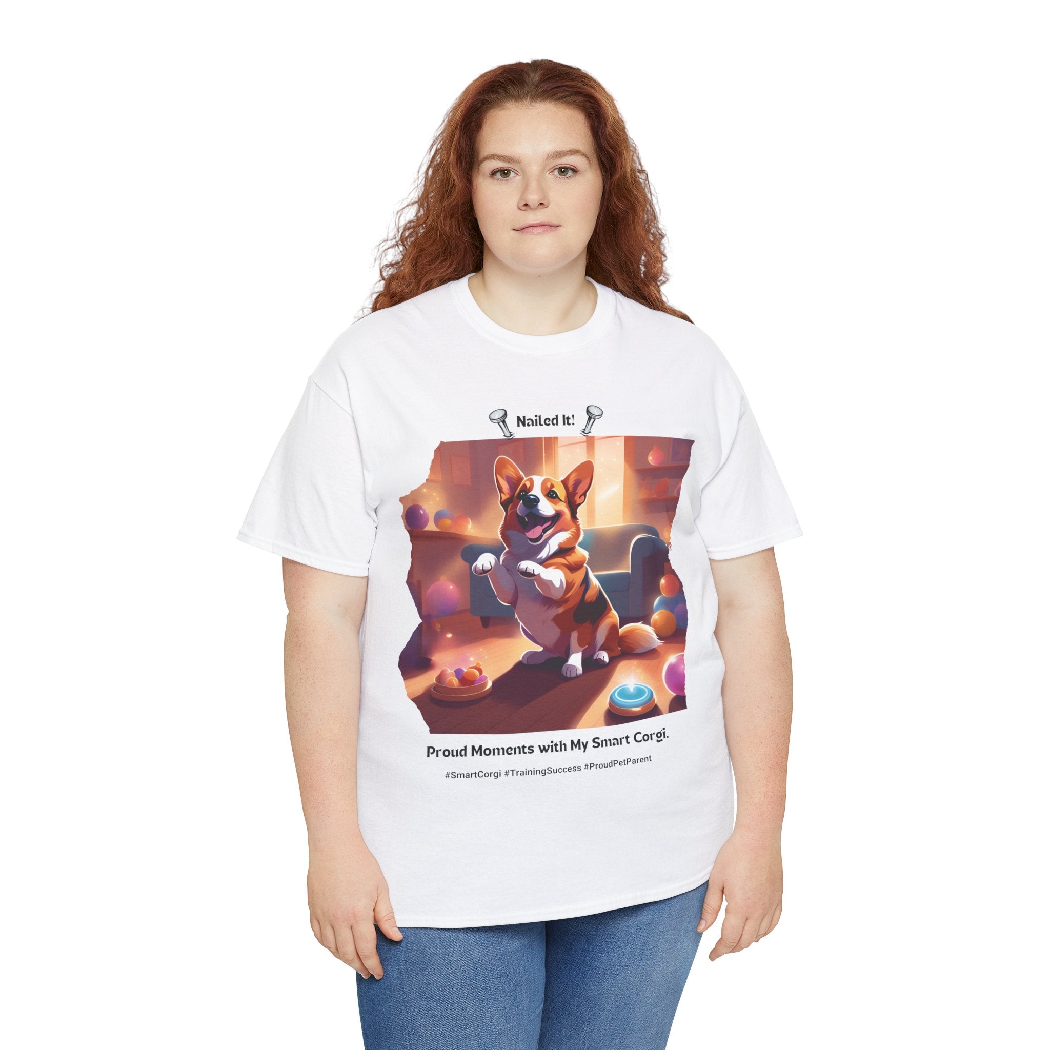 Unisex - Training Success: Smart Corgi T-Shirt