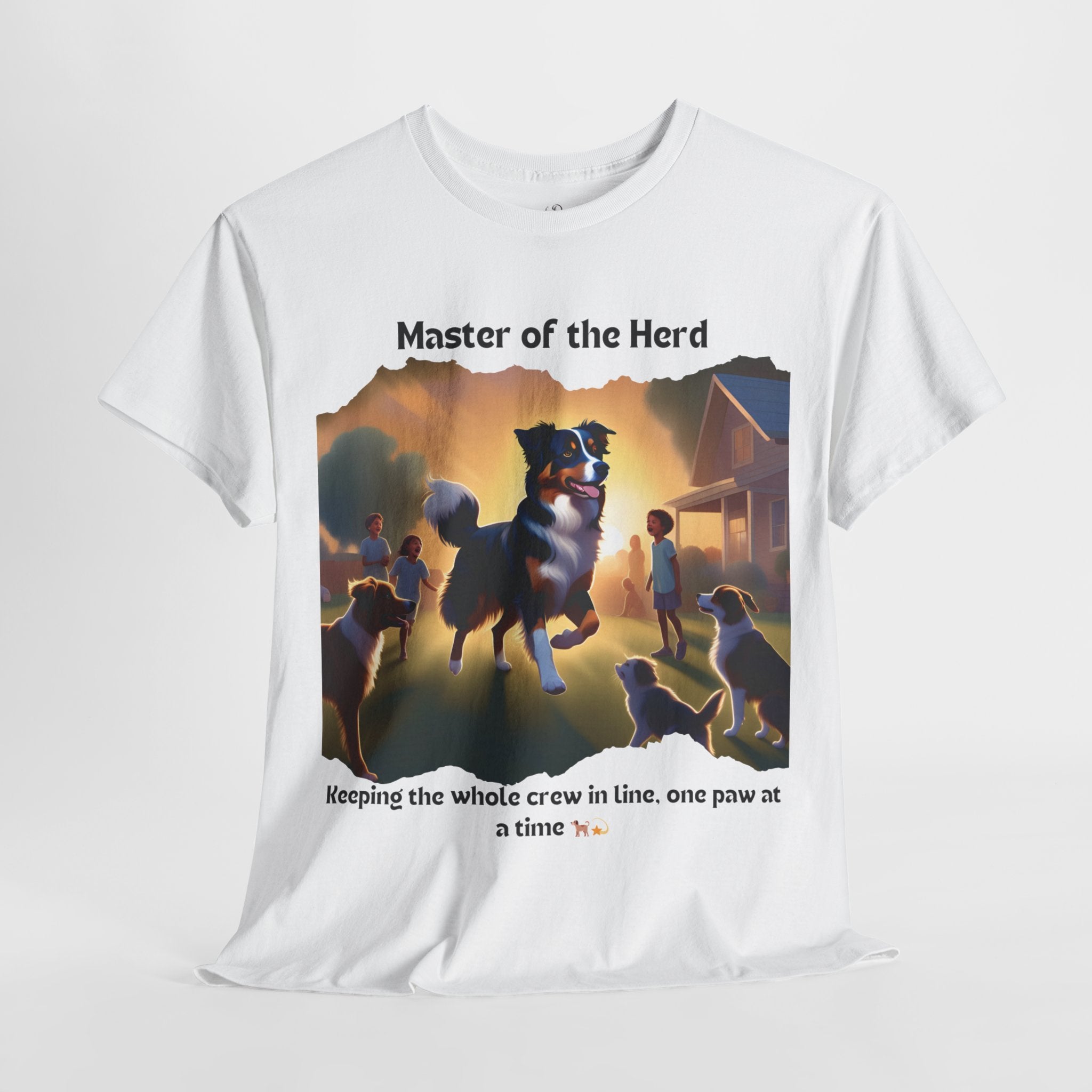 Unisex - Master of the Herd: Aussie Shepherd T-Shirt
