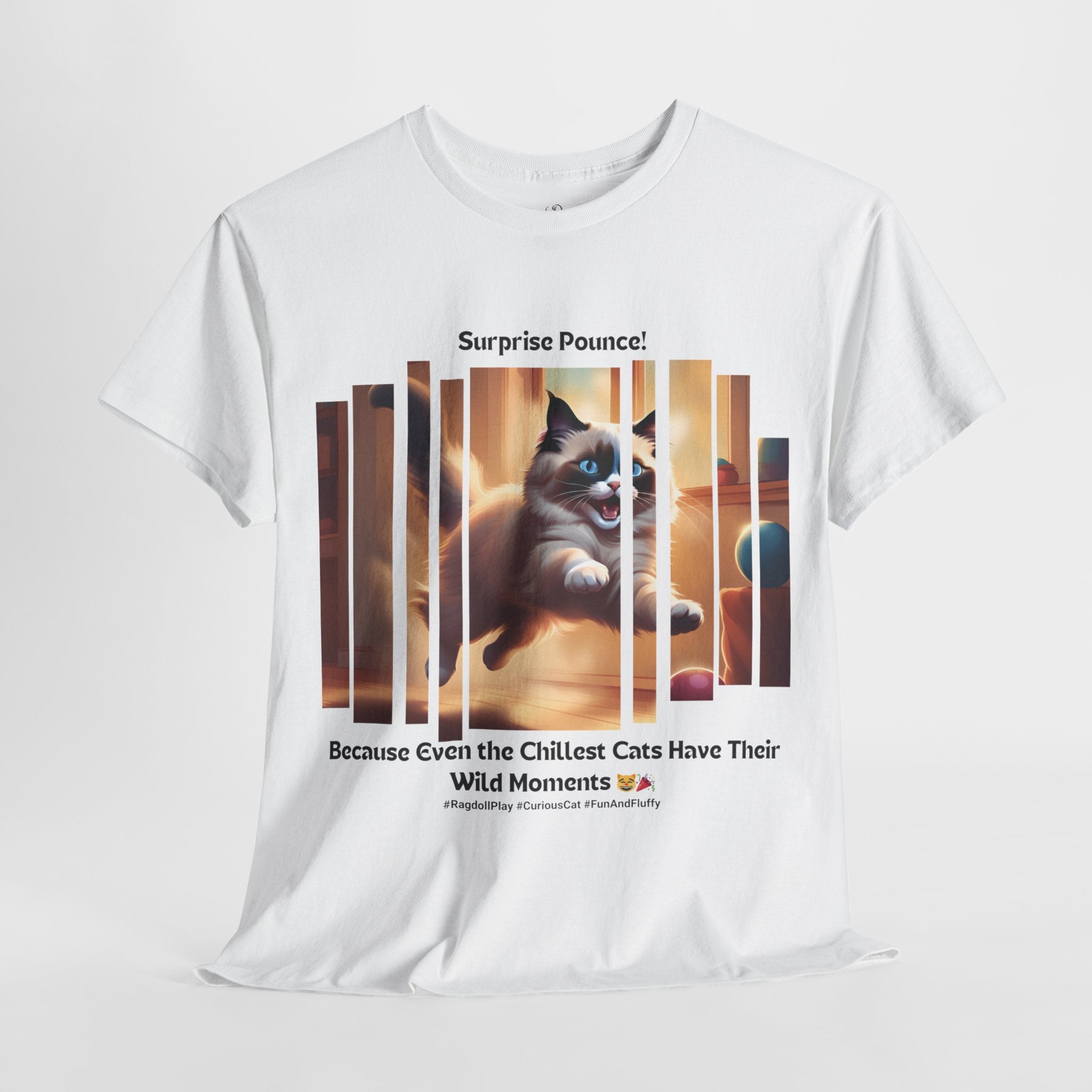 Unisex “Not Always Chill” Ragdoll T‑Shirt – Energetic Cat Gift