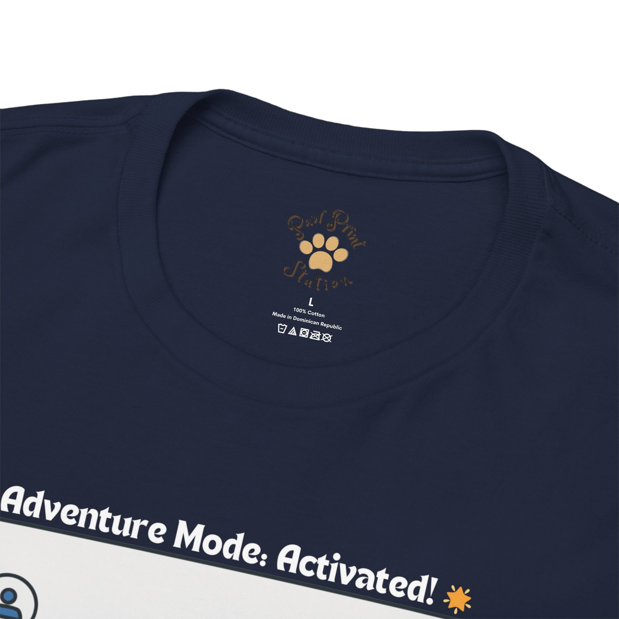 Unisex “Adventure Mode: Activated!” Devon Rex T‑Shirt – Explorer Cat Gift