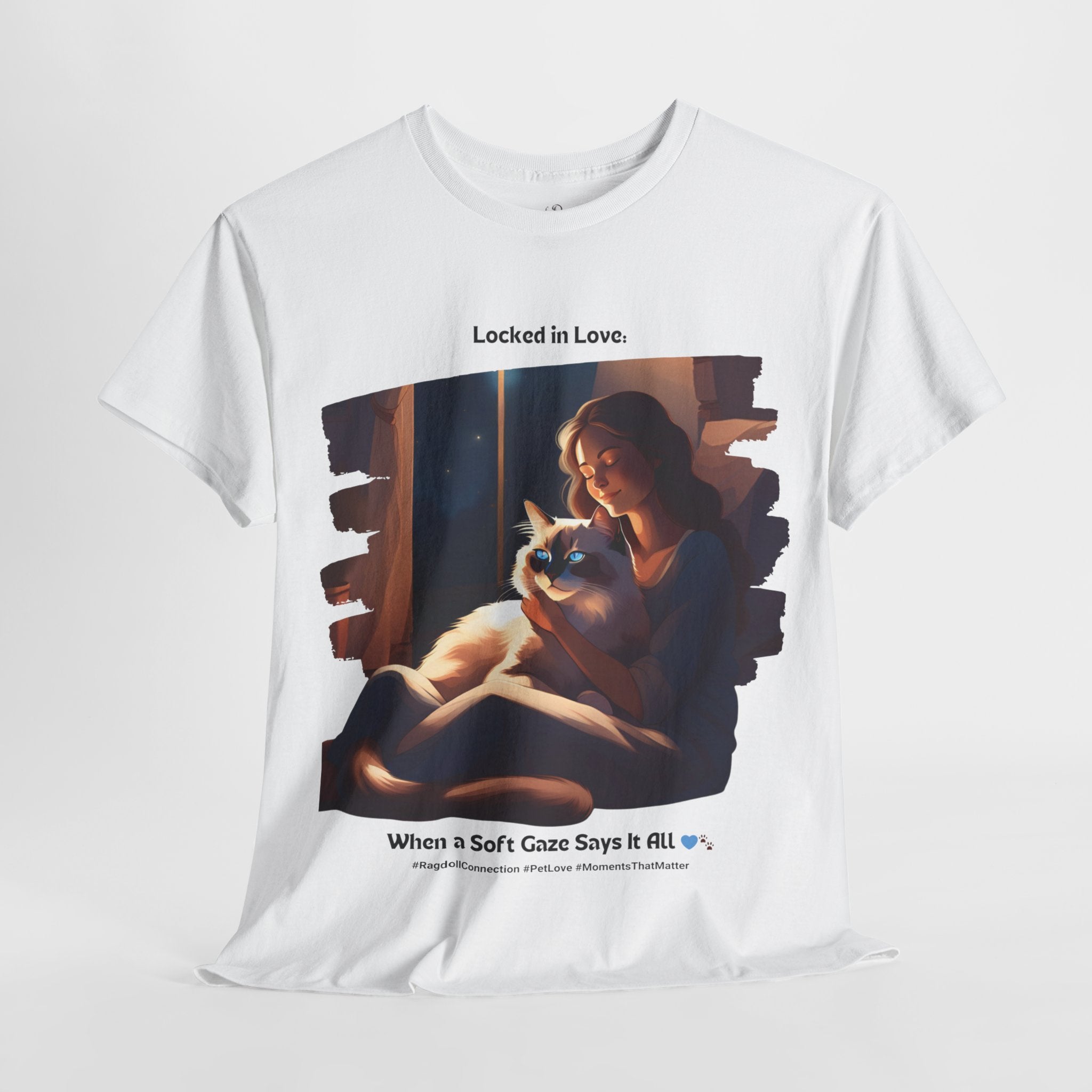 Women's - A Gaze That Speaks Volumes: Ragdoll T-Shirt