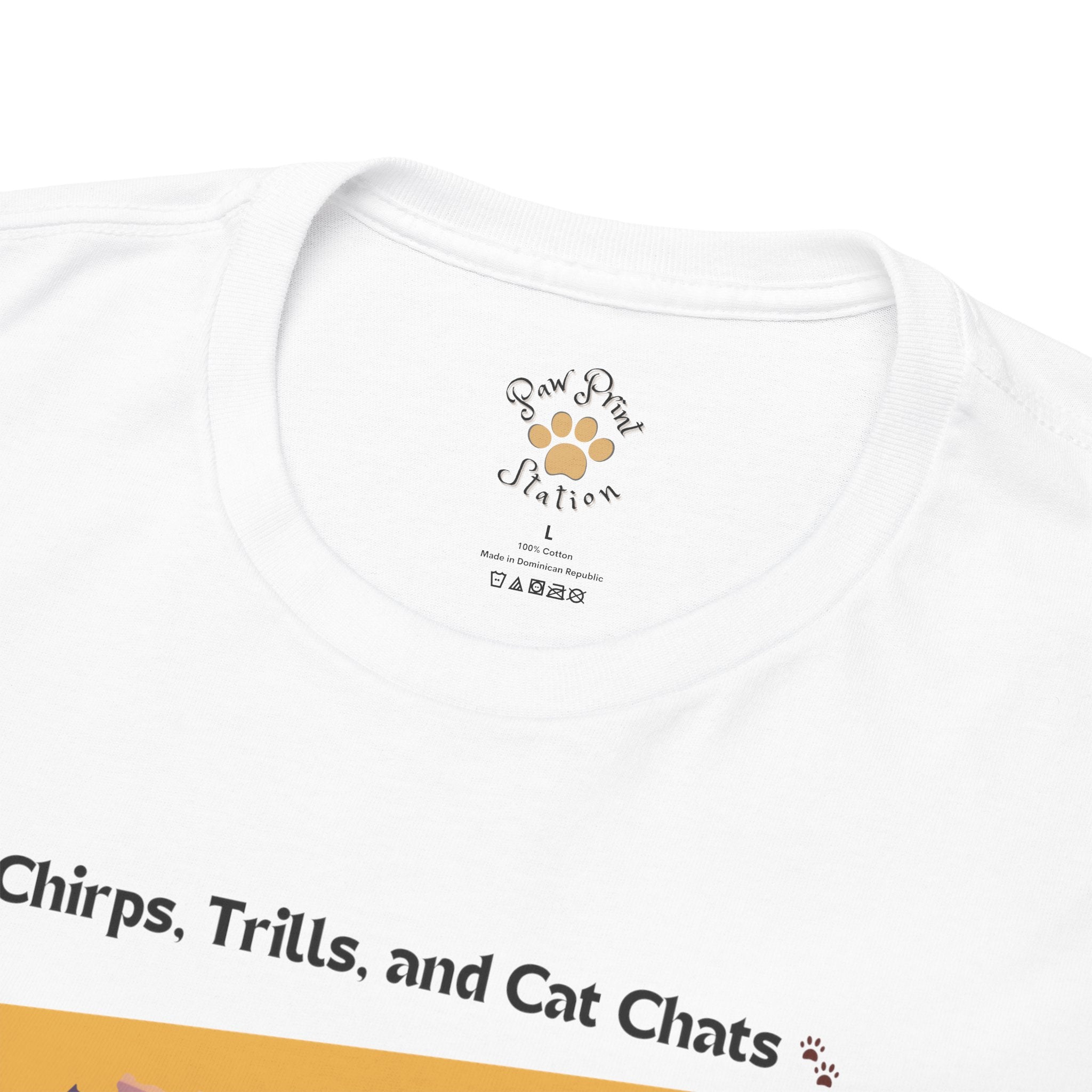 Women's - Chirps, Trills, and Cat Chats: Maine Coon Conversations T-Shirt