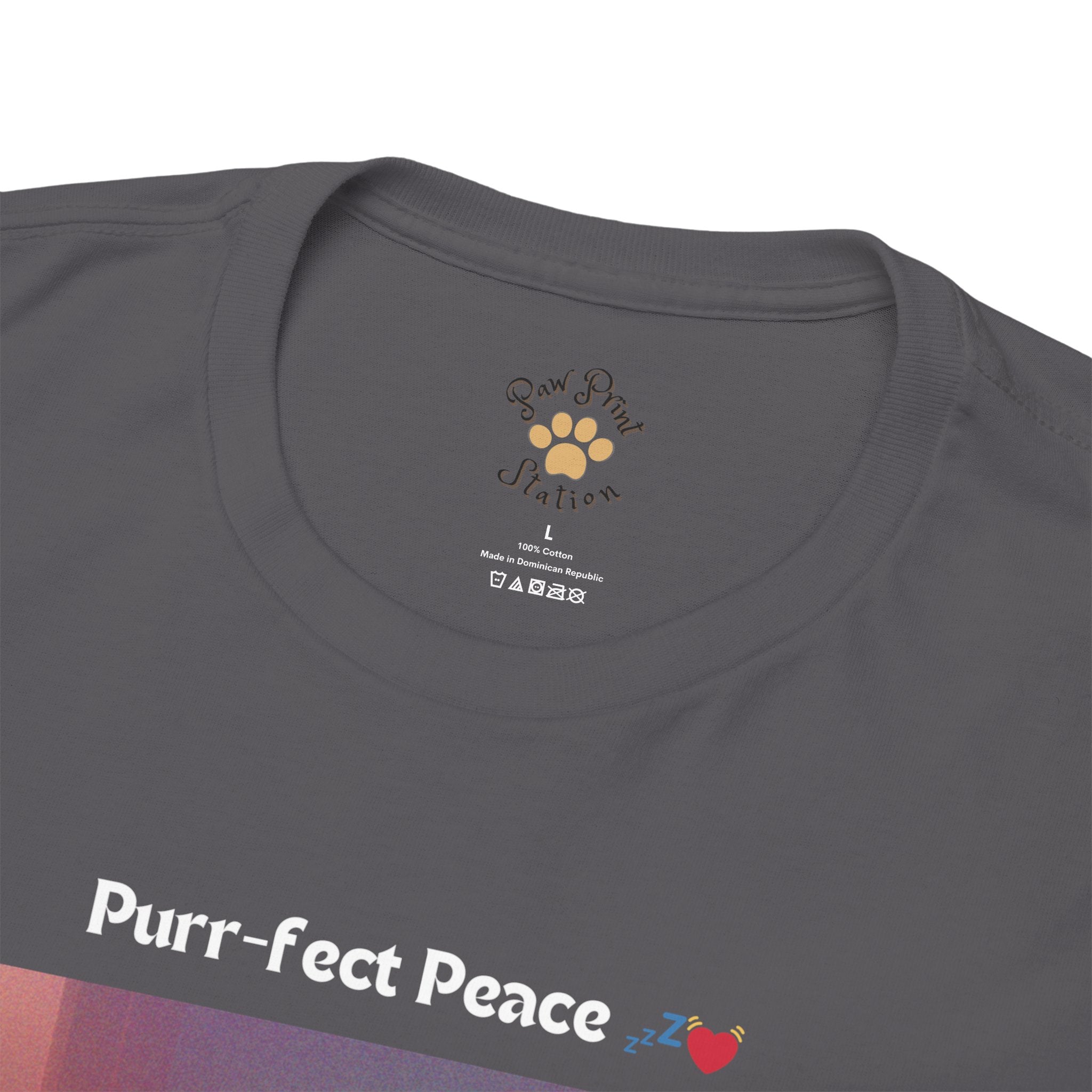 Men's - Purr-fect Peace: Exotic Shorthair Zen T-Shirt