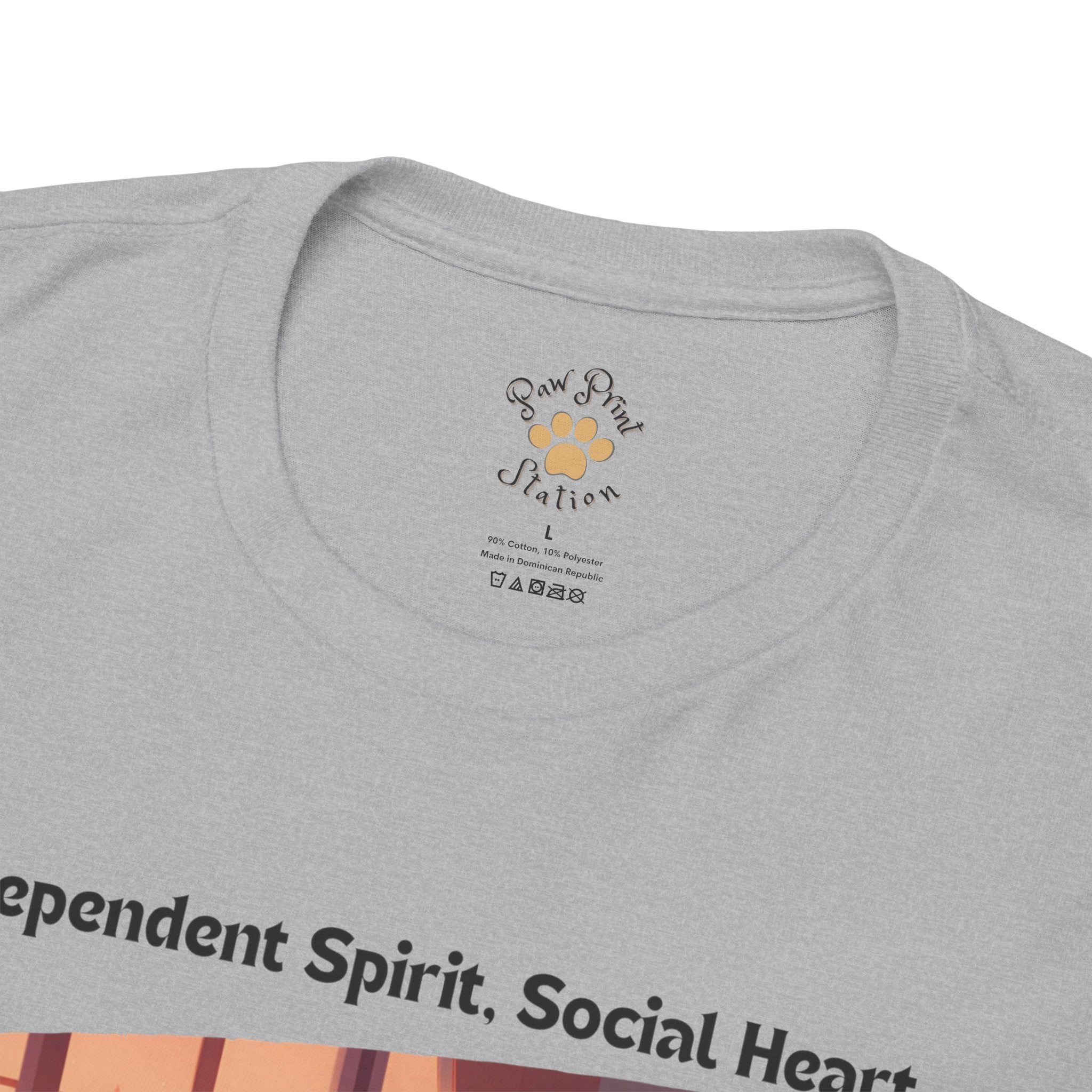 Unisex - Independent Spirit, Social Heart: Corgi Vibes T-Shirt