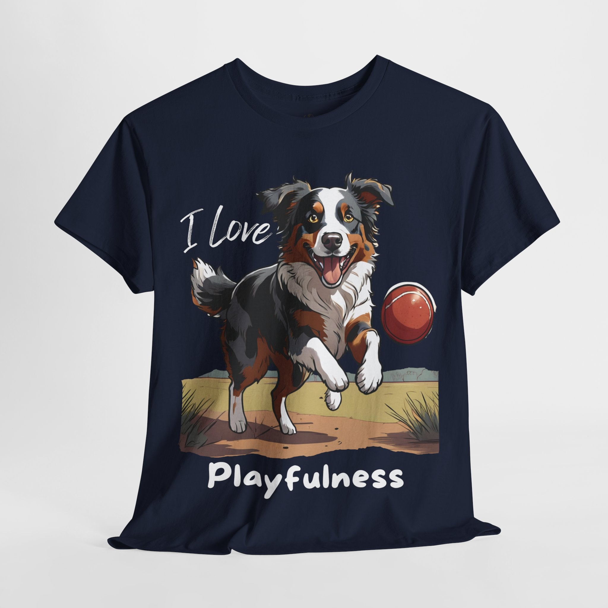 Unisex “Aussie Adventures” Australian Shepherd T‑Shirt – Adventure Pup Gift