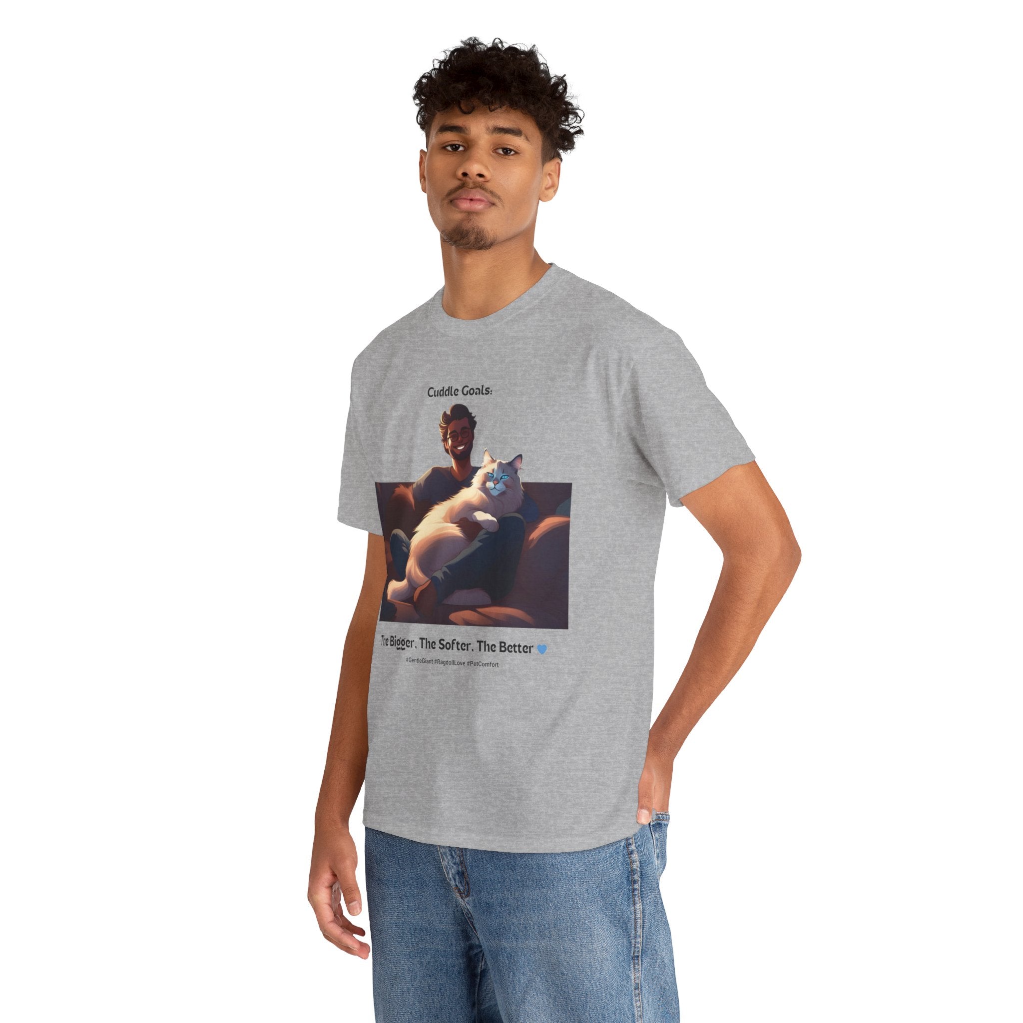 Men's - Cuddle Goals: Ragdoll Love T-Shirt