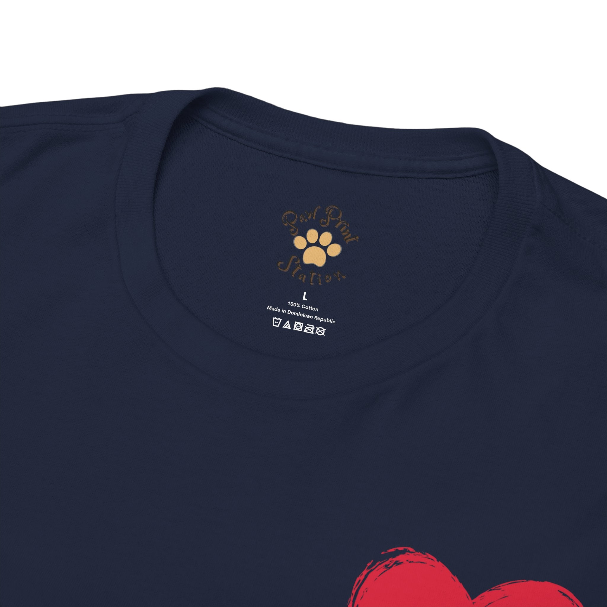 Unisex - Paw Print Love T-Shirt