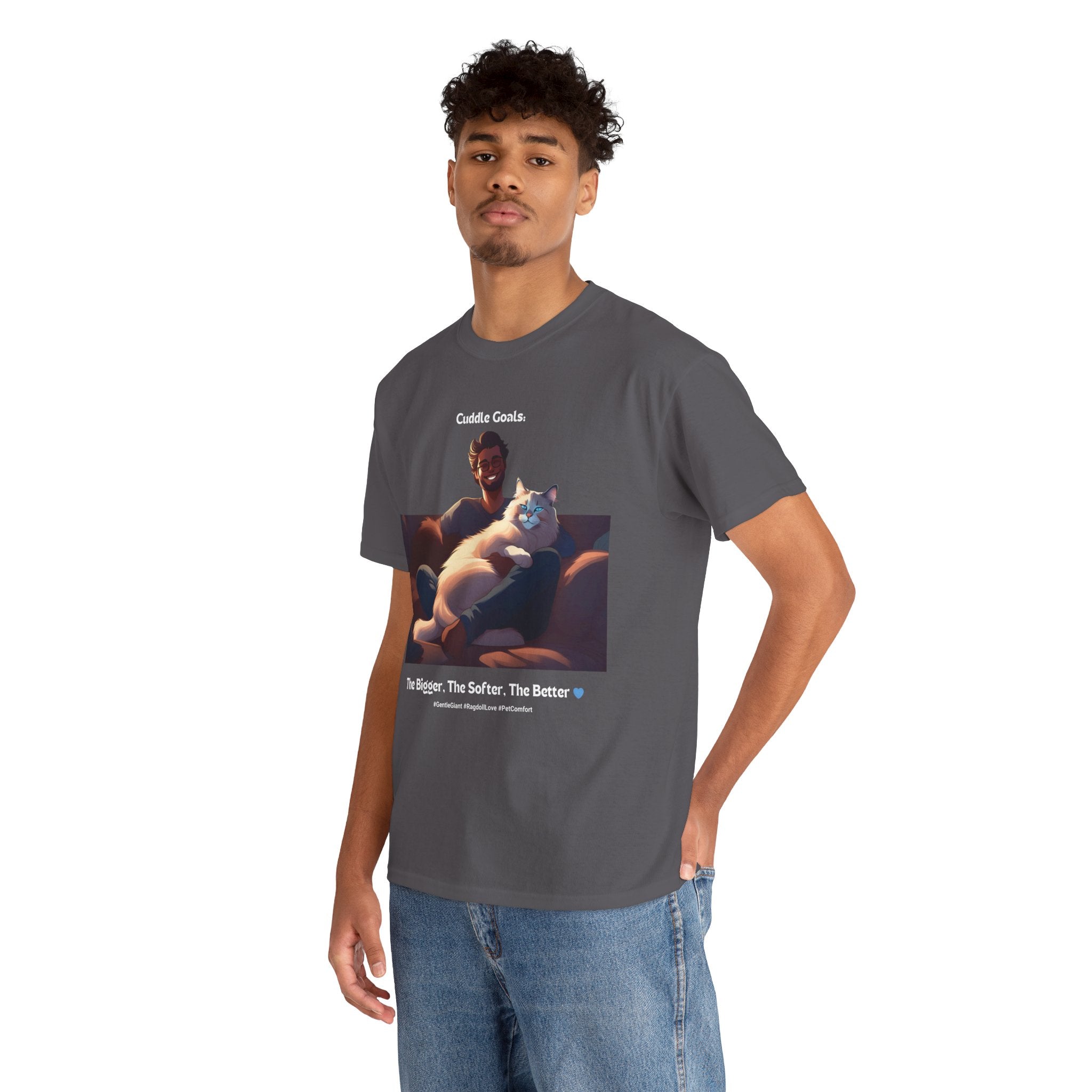 Men's - Cuddle Goals: Ragdoll Love T-Shirt
