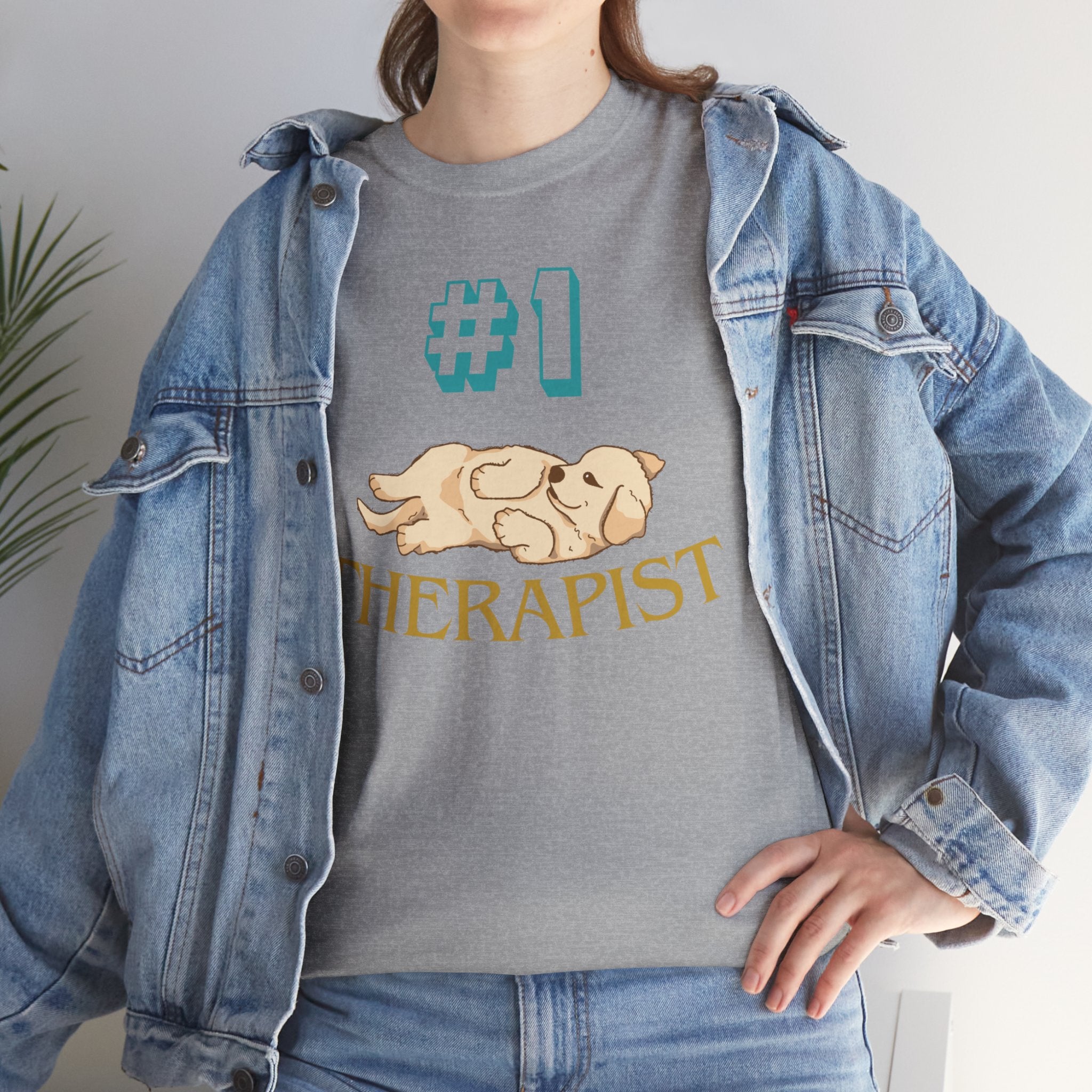 Unisex - #1 Therapist Dog T-Shirt